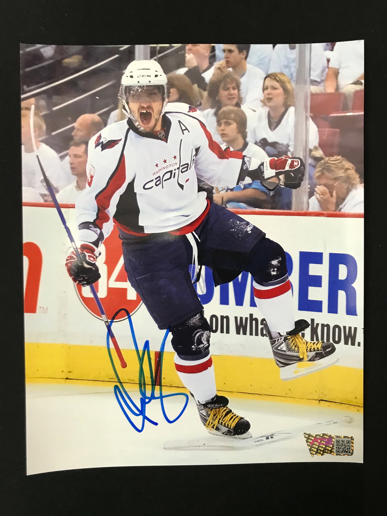 ALEXANDER OVECHKIN SIGNED 8X10 - ACE COA: Prices are in Canadian dollars