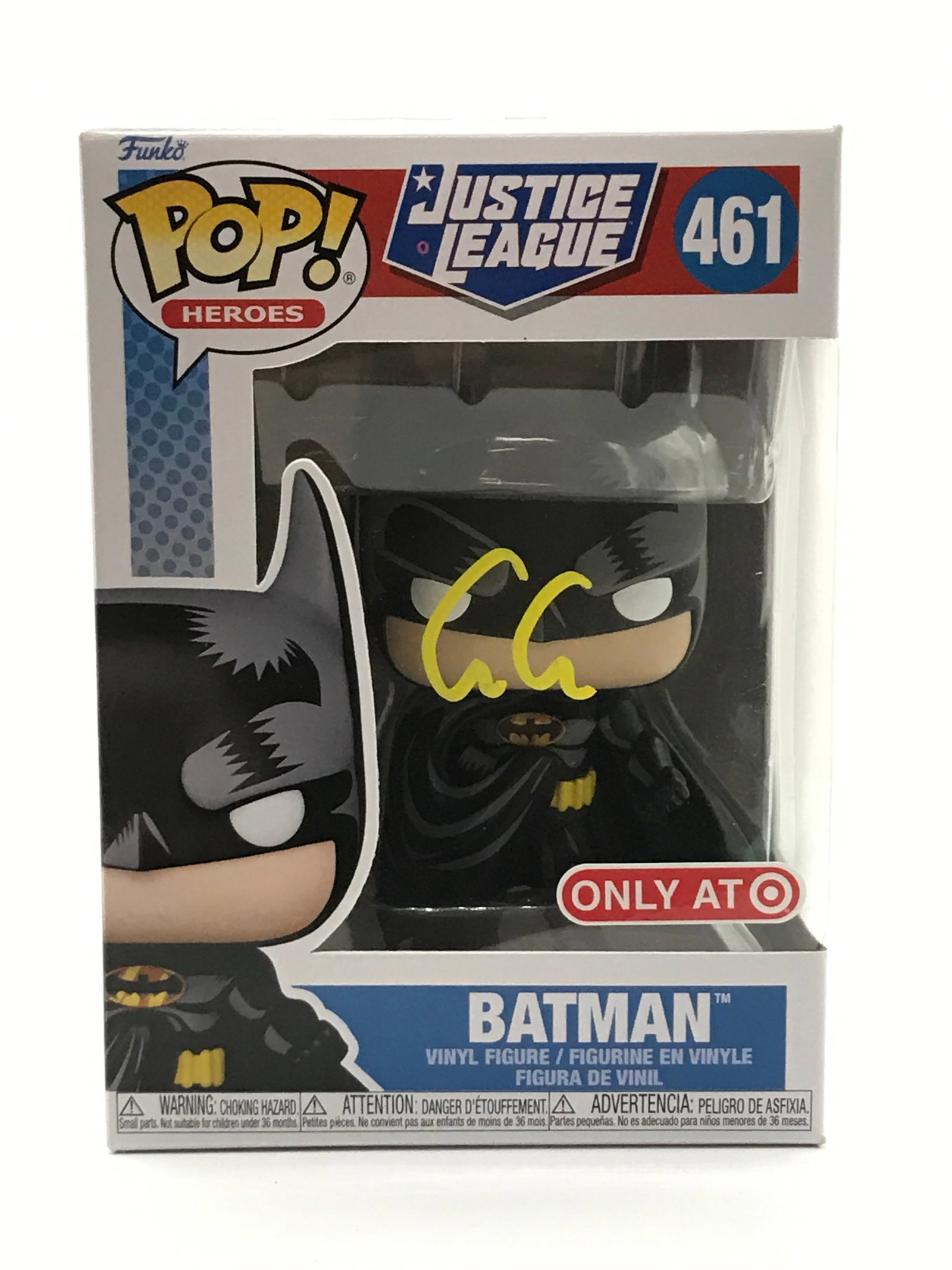 GEORGE CLOONEY SIGNED BATMAN FUNKO POP - KB COA (1 of 2)