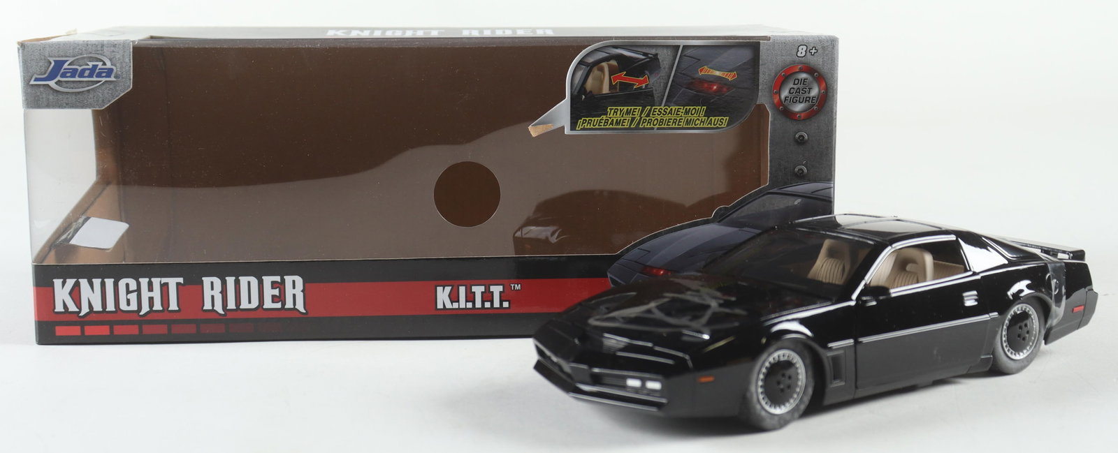 DAVID HASSELHOFF SIGNED KNIGHT RIDER CAR - BECKETT COA (1 of 3)