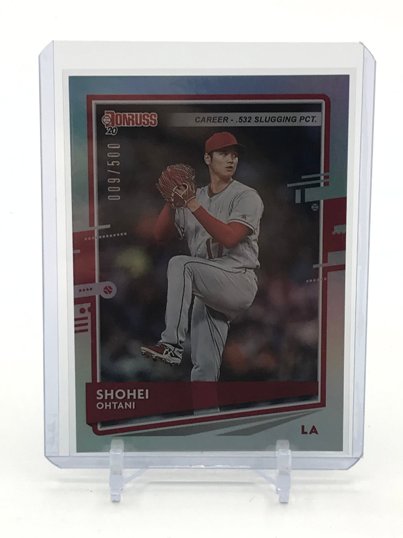 2020 PANINI DONRUSS BASEBALL SHOHEI OHTANI TRADING CARD 009/500: Prices are in Canadian dollars