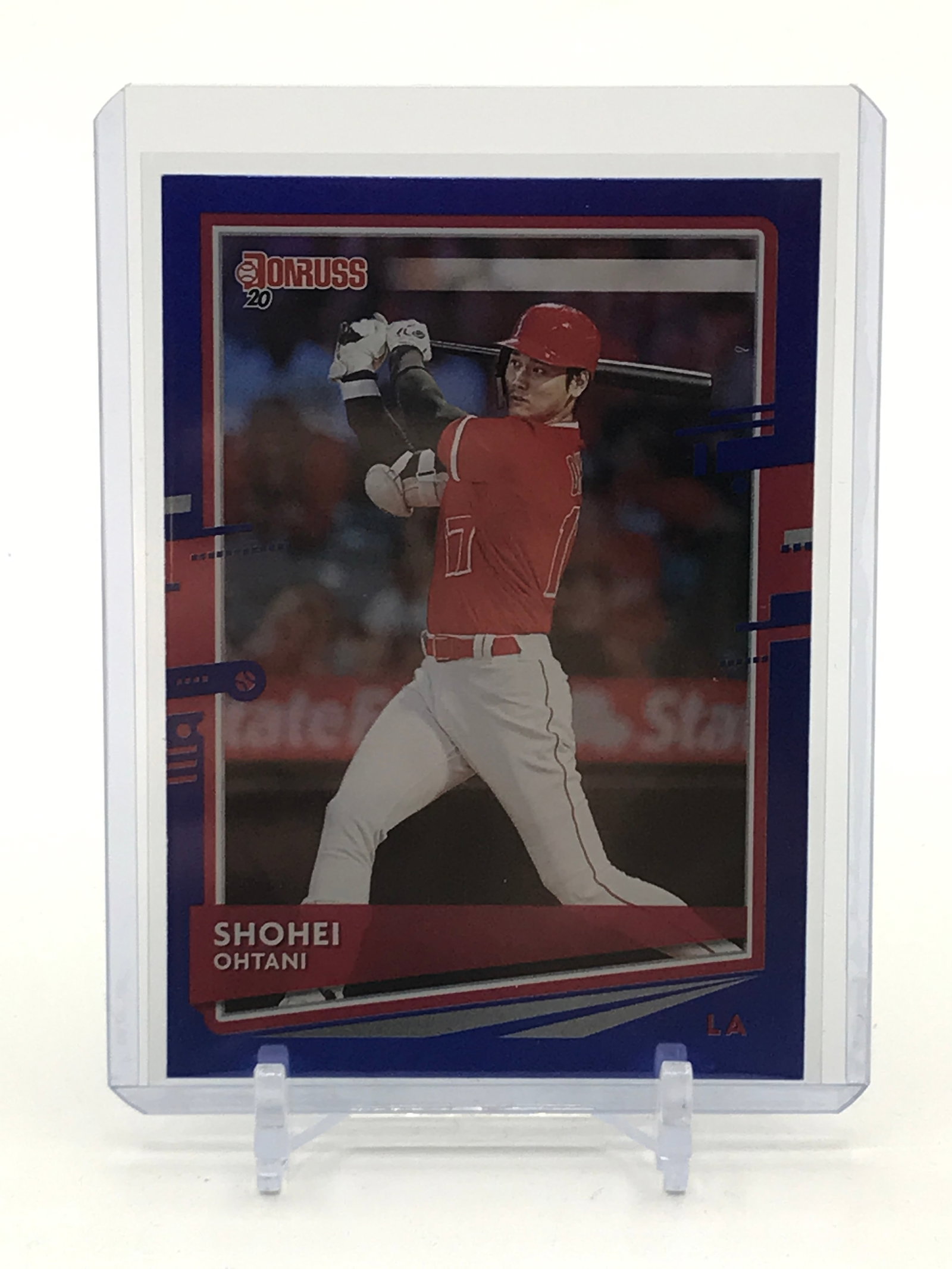 2020 PANINI DONRUSS BASEBALL SHOHEI OHTANI TRADING CARD PURPLE: Prices are in Canadian dollars