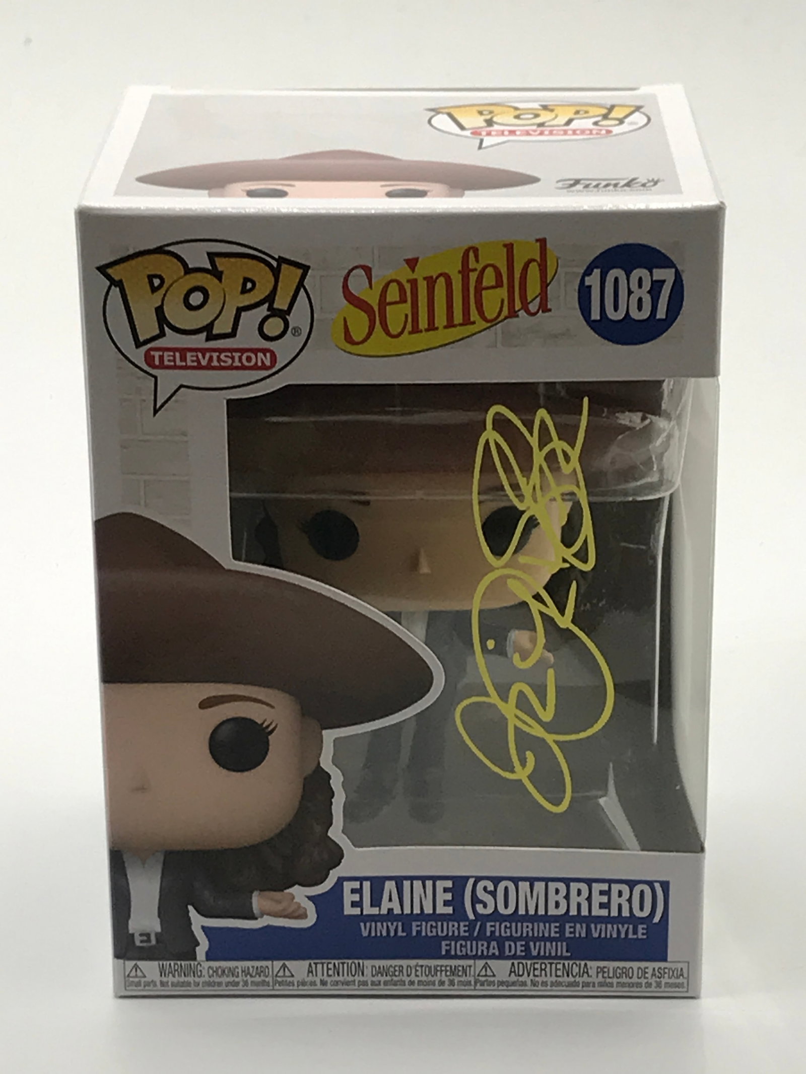 JULIA LOUIS-DREYFUSS SIGNED ELAINE SEINFELD FUNKO POP - KB COA (1 of 2)