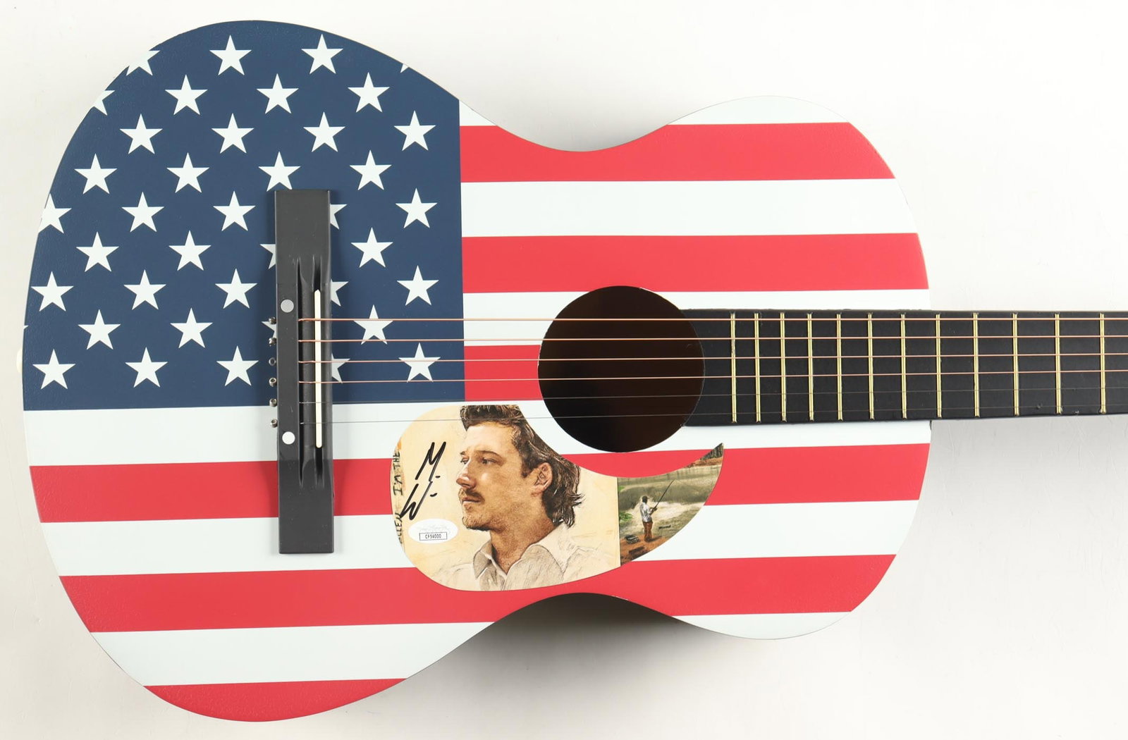 MORGAN WALLEN SIGNED ACOUSTIC GUITAR - JSA COA (1 of 3)