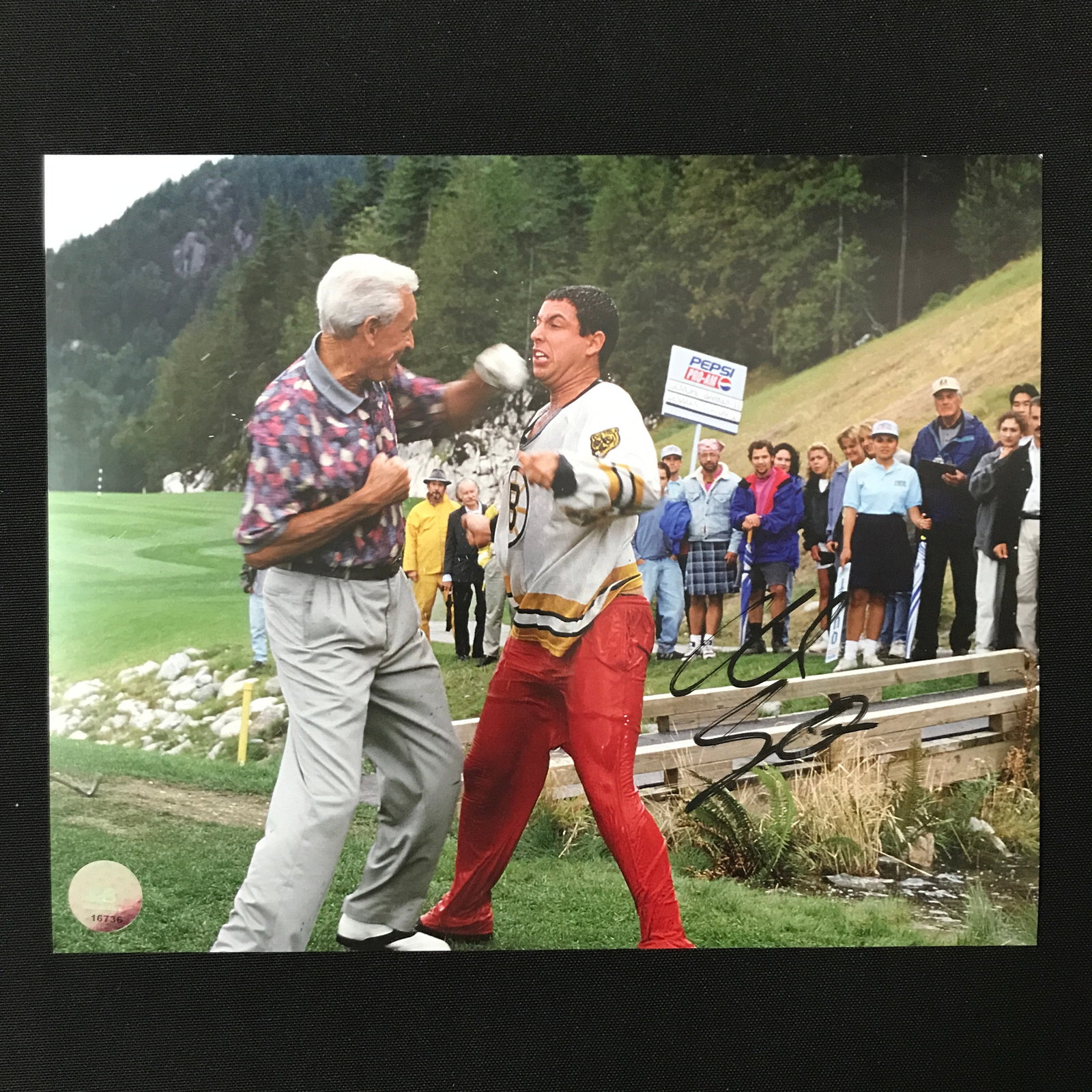 ADAM SANDLER SIGNED HAPPY GILMORE 8X10 - KB COA (1 of 1)