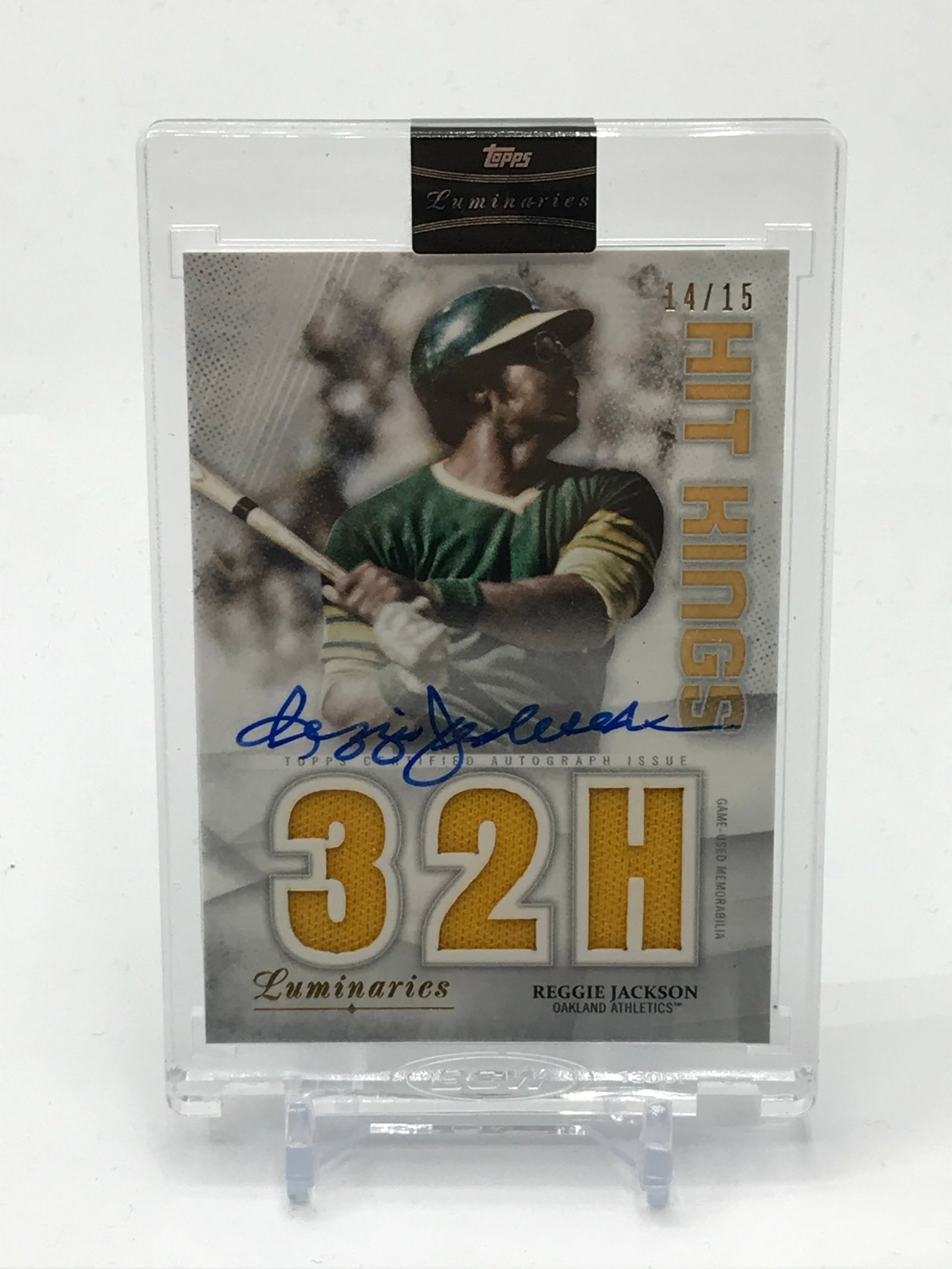 2019 TOPPS HIT KINGS REGGIE JACKSON SIGNED TRADING CARD 14/15: Prices are in Canadian dollars