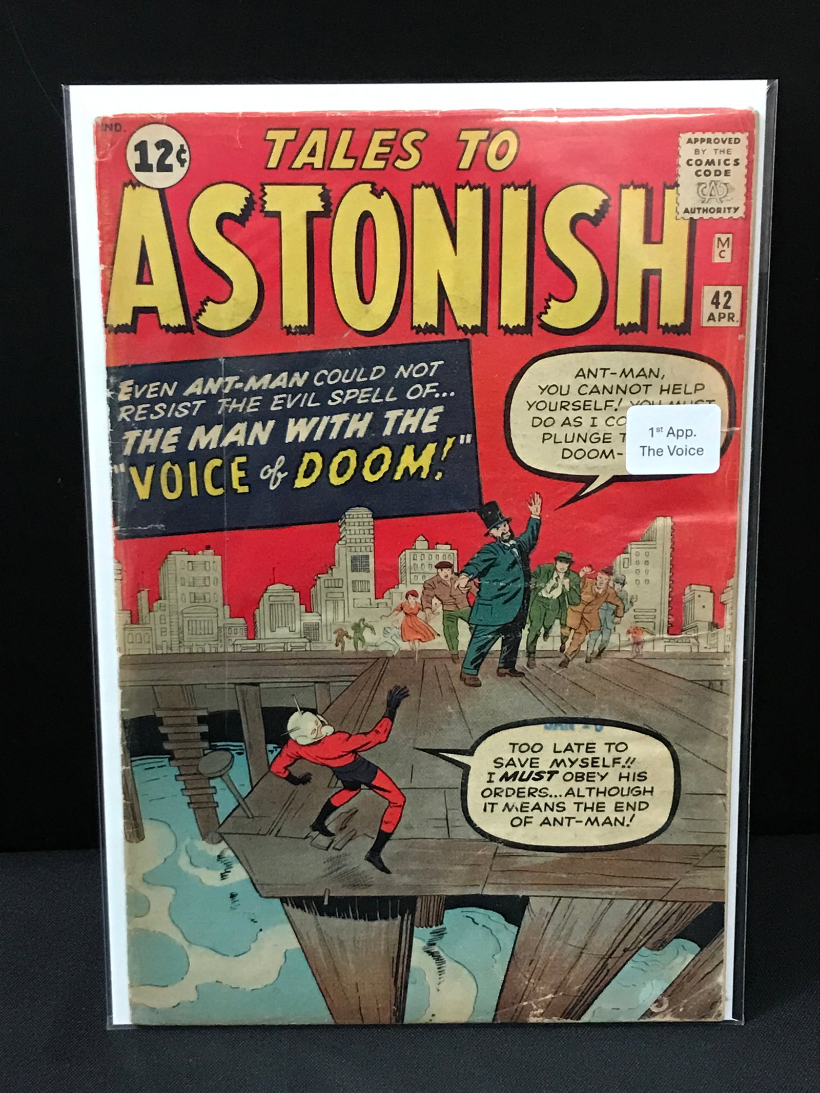 TALES TO ASTONISH #42 1ST THE VOICE - MARVEL COMICS: Prices are in Canadian dollars