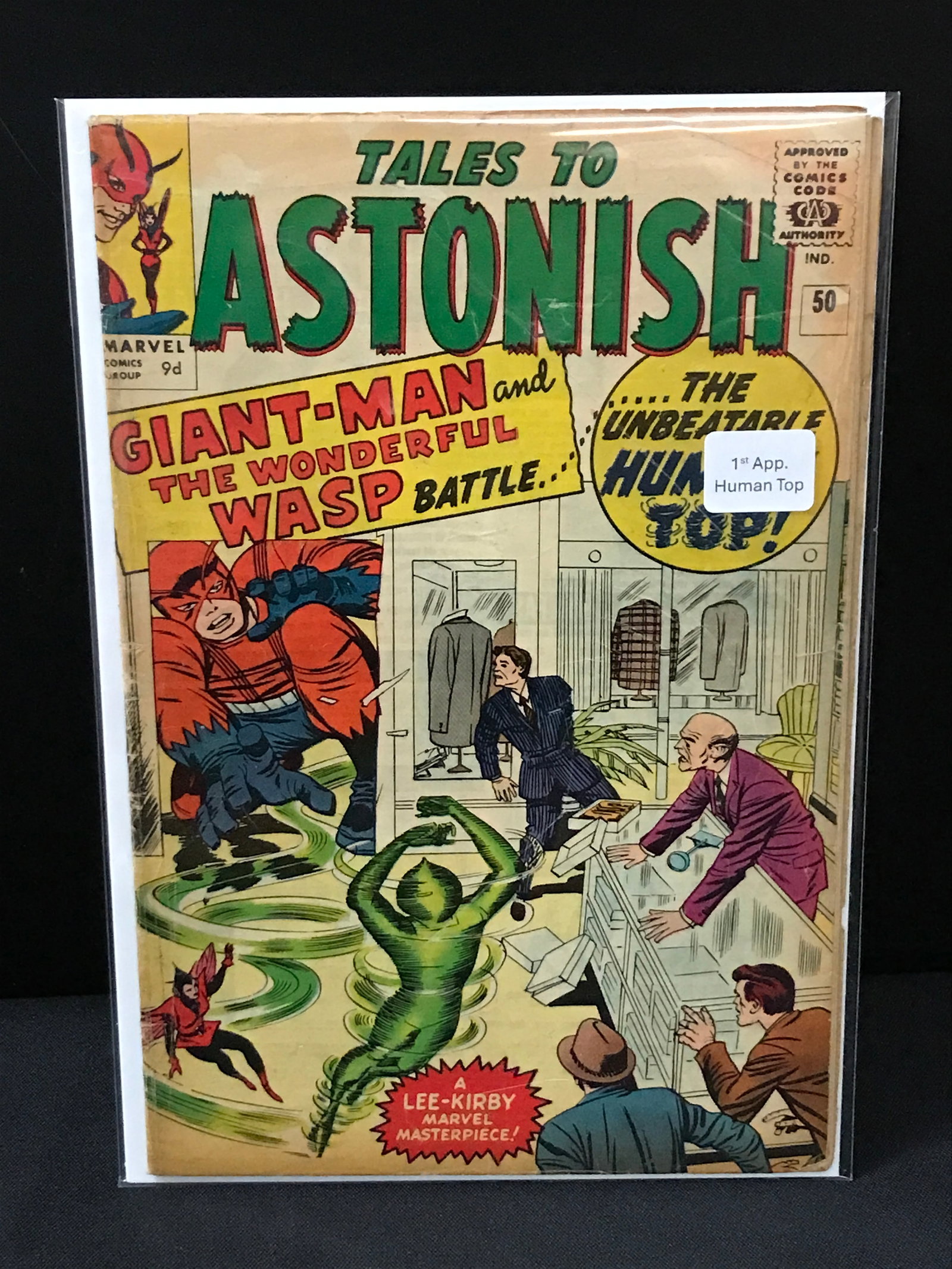 TALES TO ASTONISH #50 1ST APP HUMAN TOP - MARVEL COMICS (1 of 1)