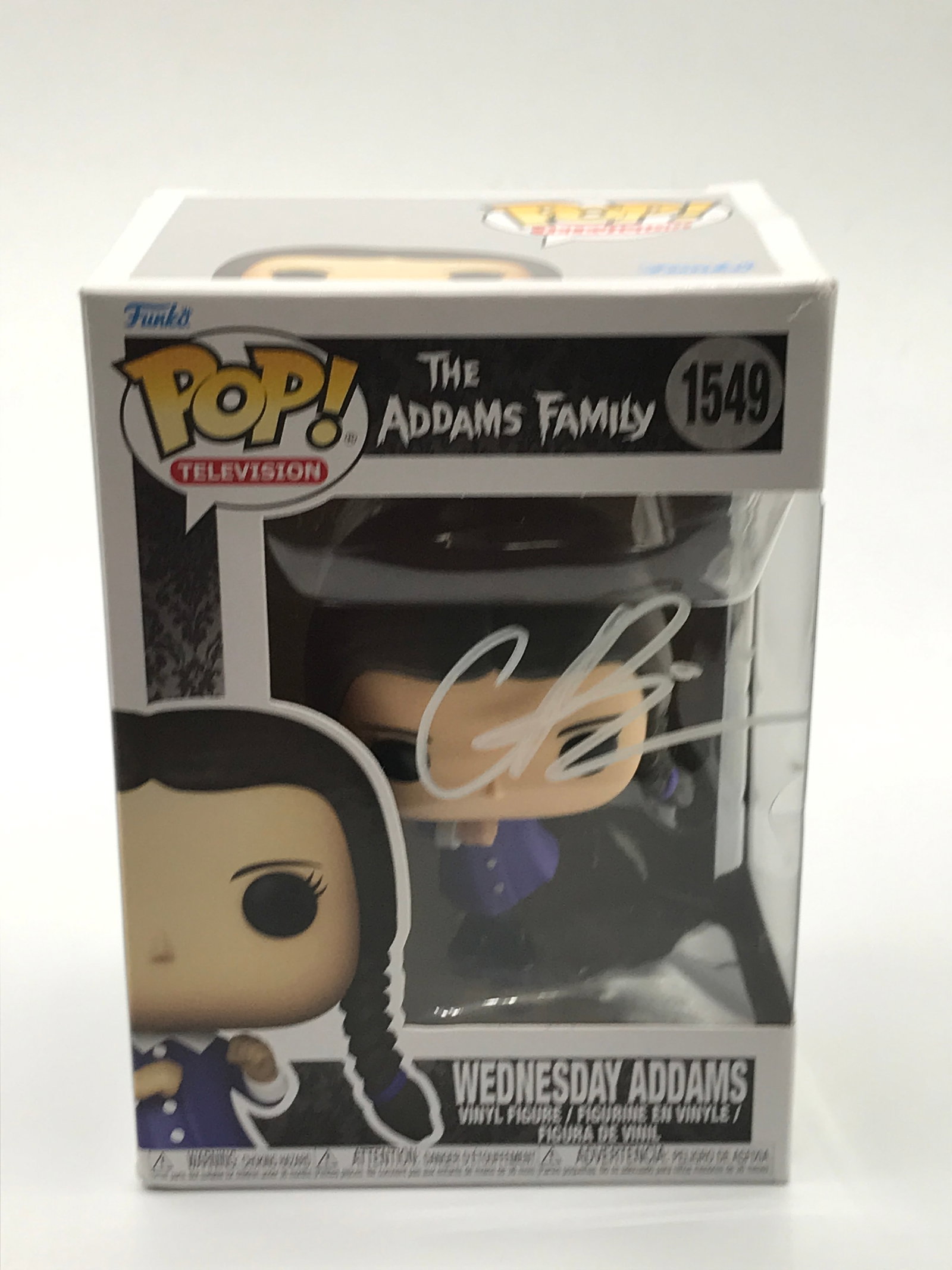 CHRISTINA RICCI SIGNED WEDNESDAY ADDAMS FUNKO POP - WWOC COA: Prices are in Canadian dollars