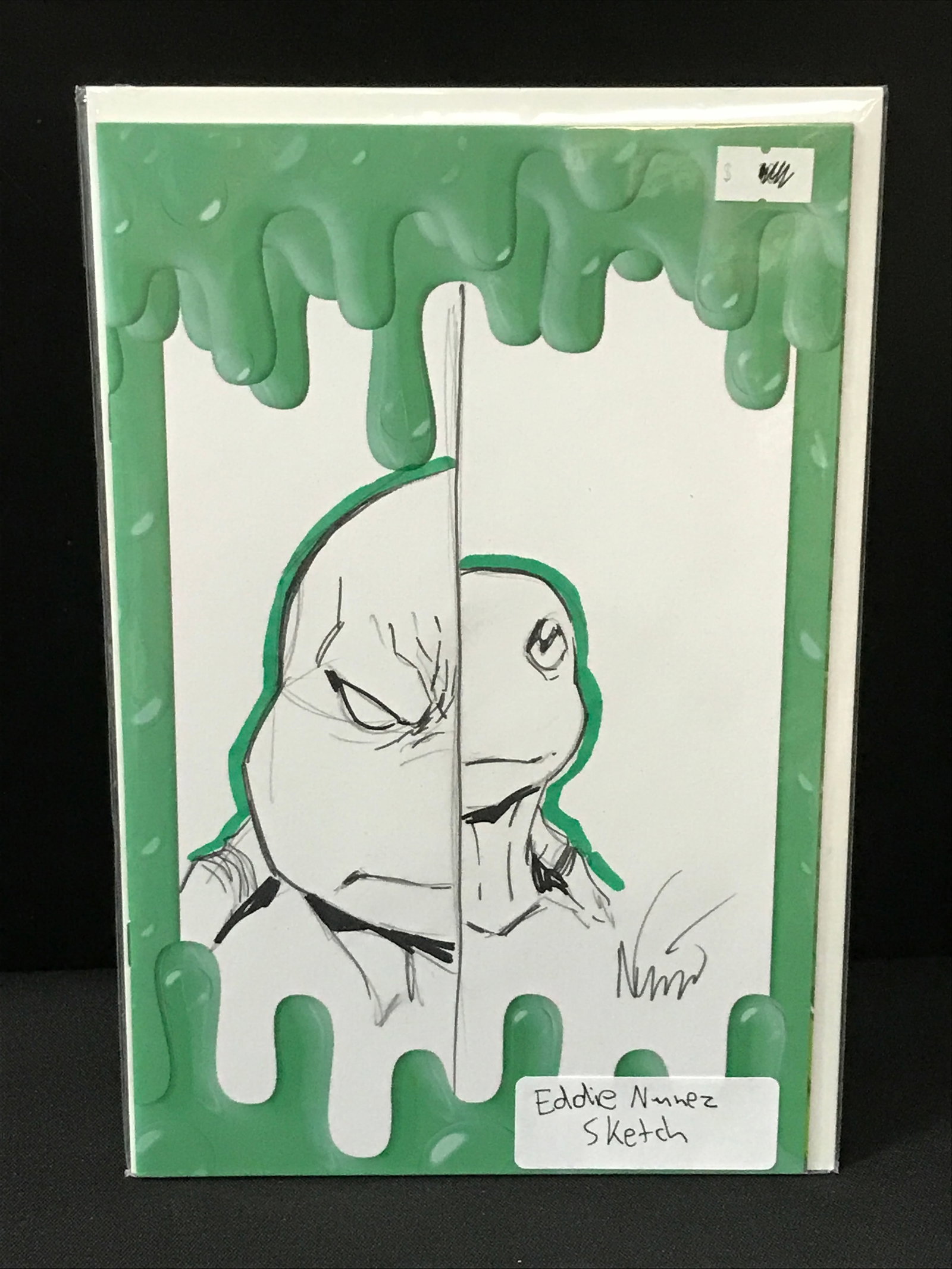 TEENAGE MUTANT NINJA TURTLES SKETCH BY EDDIE NUNEZ: Prices are in Canadian dollars