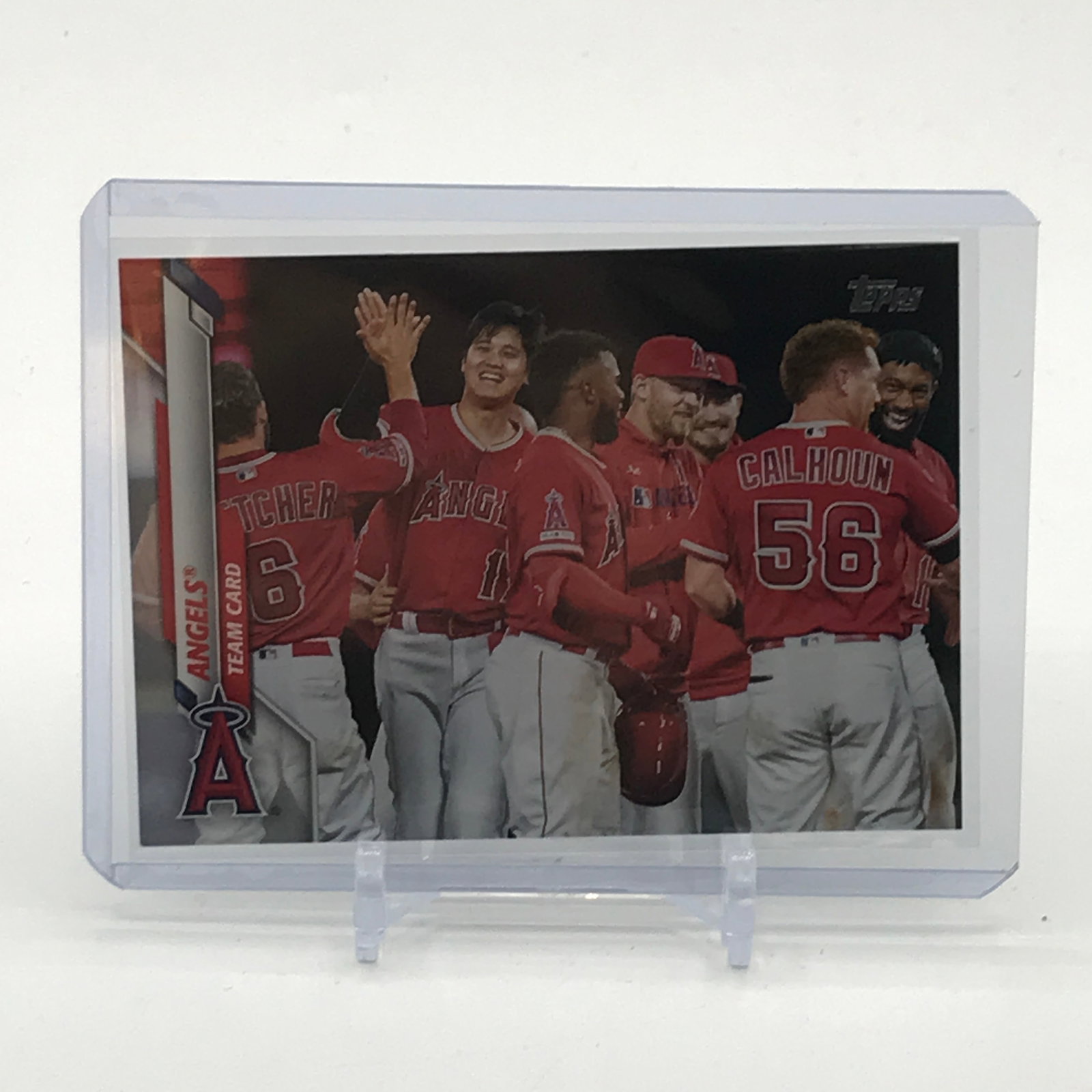 2020 TOPPS ANGELS TEAM TRADING CARD: Prices are in Canadian dollars