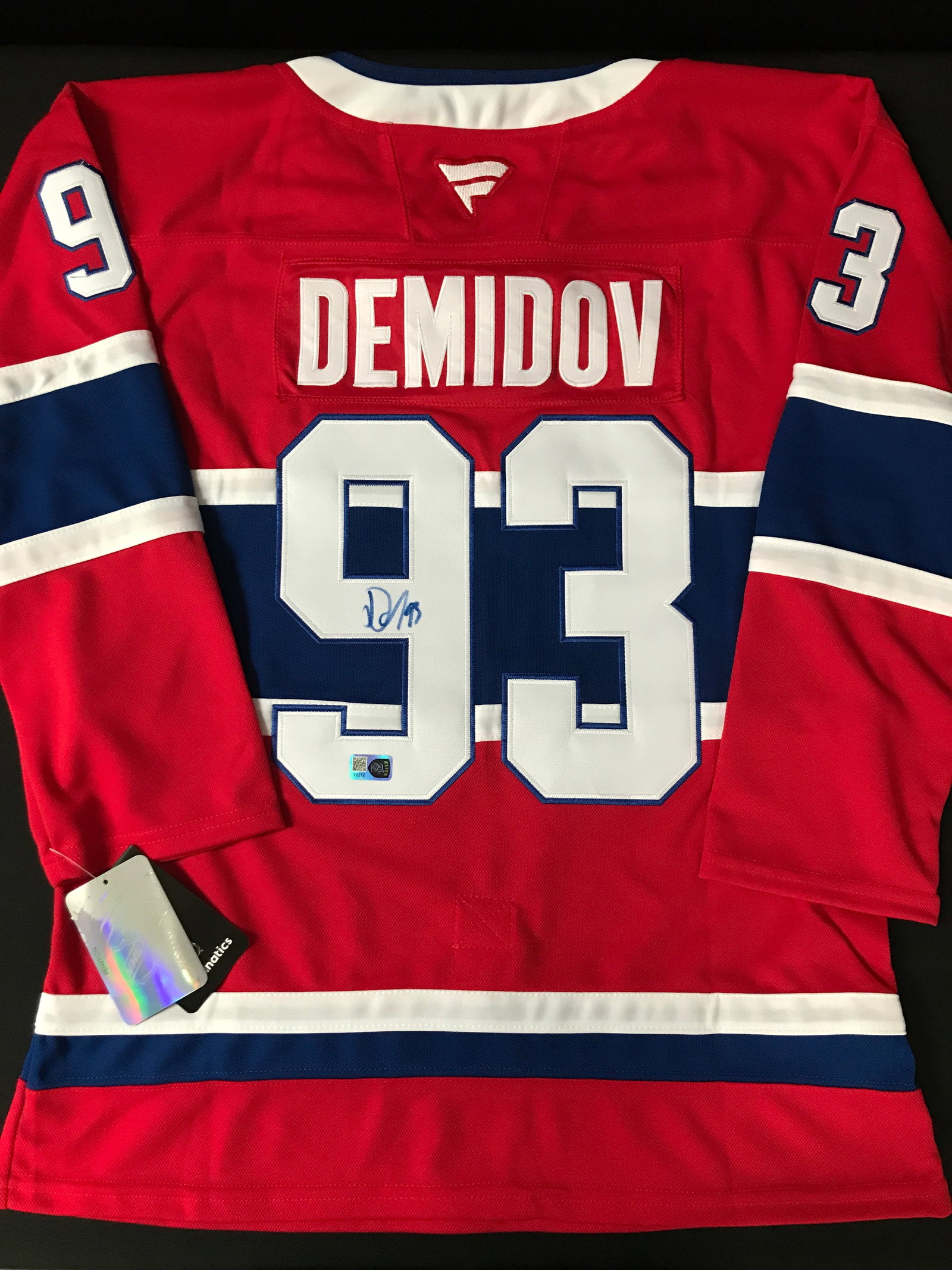 IVAN DEMIDOV SIGNED MONTREAL CANADIENS CUSTOM JERSEY - ELITE SPORTS COA: Prices are in Canadian dollars