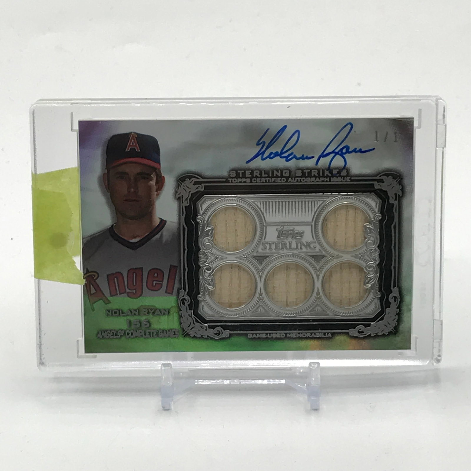 2020 TOPPS STERLING STRIKES NOLAN RYAN SIGNED PATCH TRADING CARD 1/1: Prices are in Canadian dollars