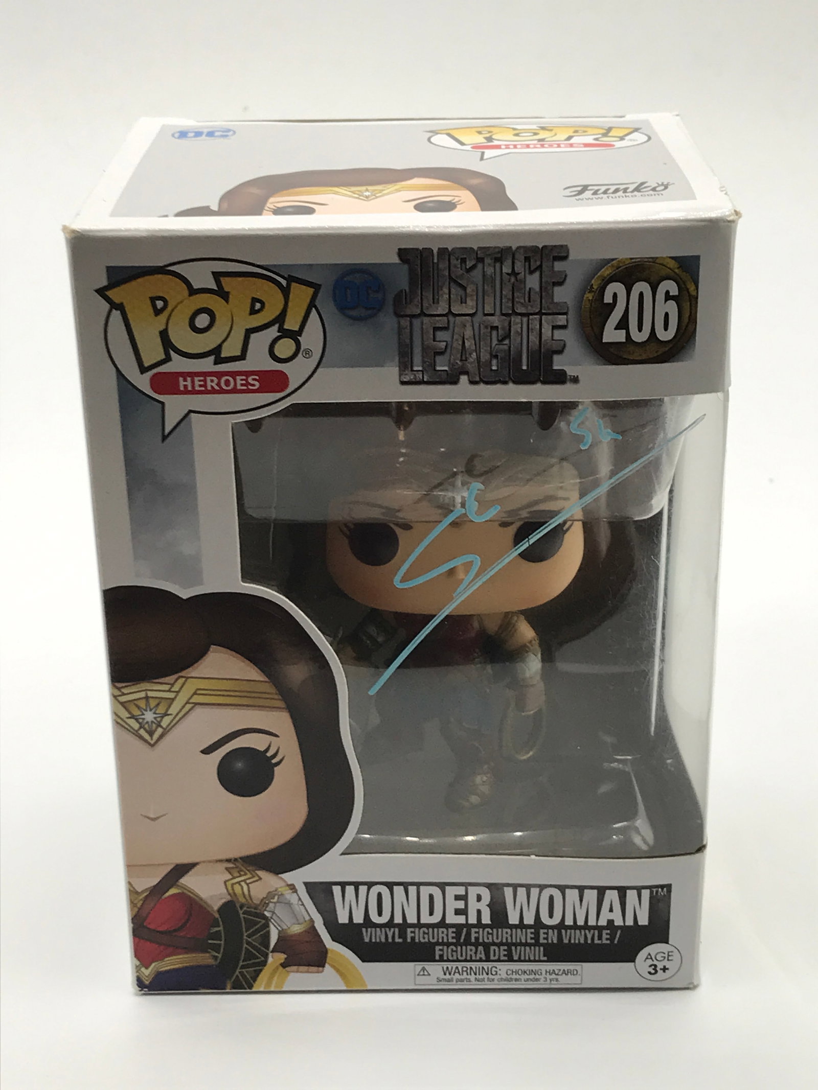 GAL GADOT SIGNED WONDER WOMAN FUNKO POP - KB COA (1 of 2)