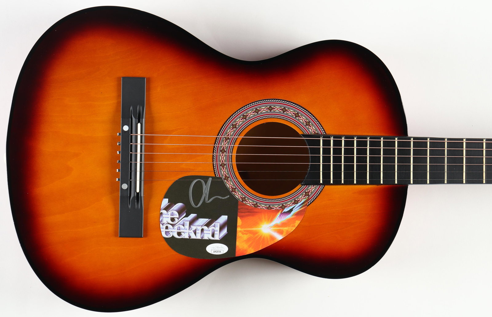 THE WEEKEND SIGNED ACOUSTIC GUITAR JSA COA) (1 of 3)