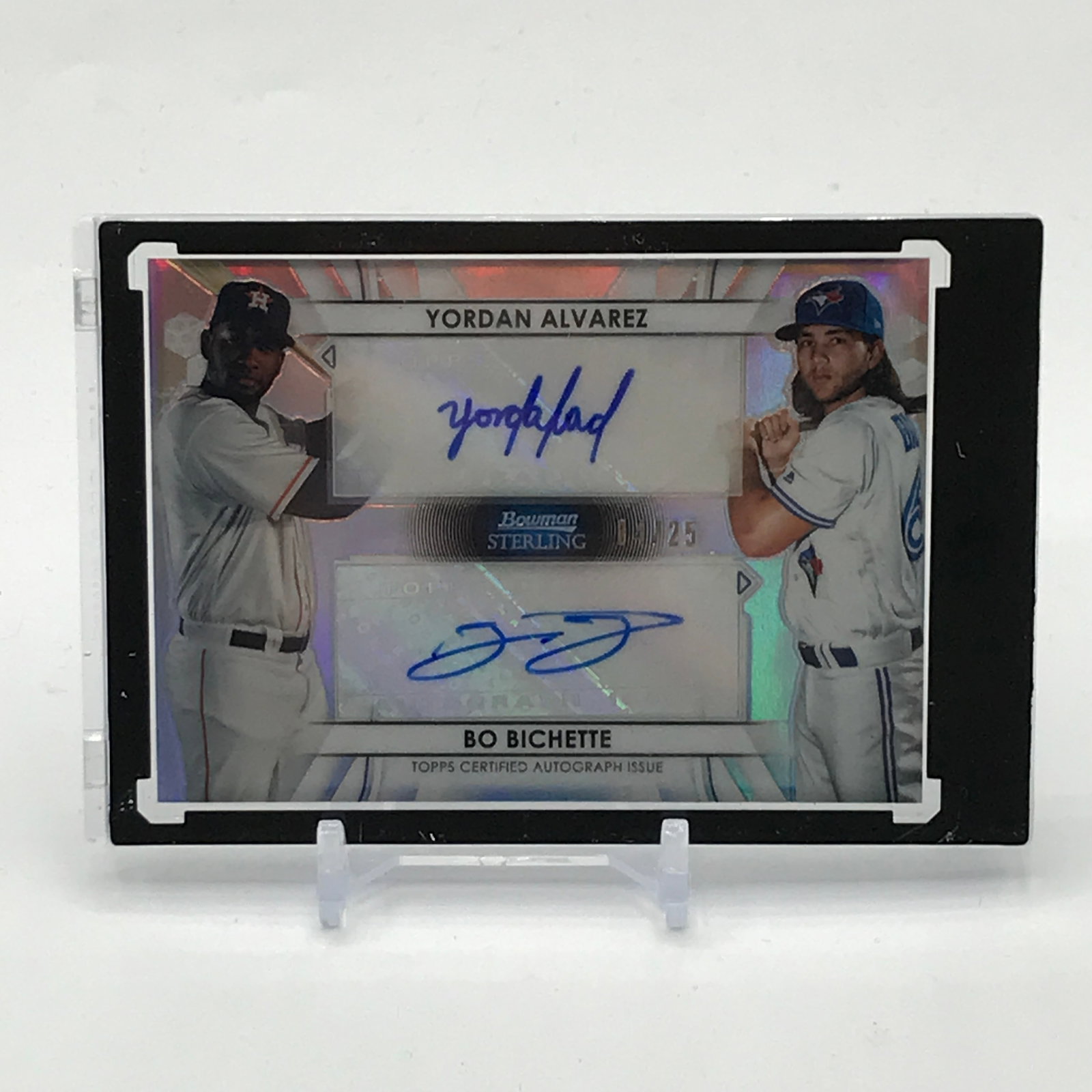 2020 TOPPS STERLING ALVAREZ: Prices are in Canadian dollars