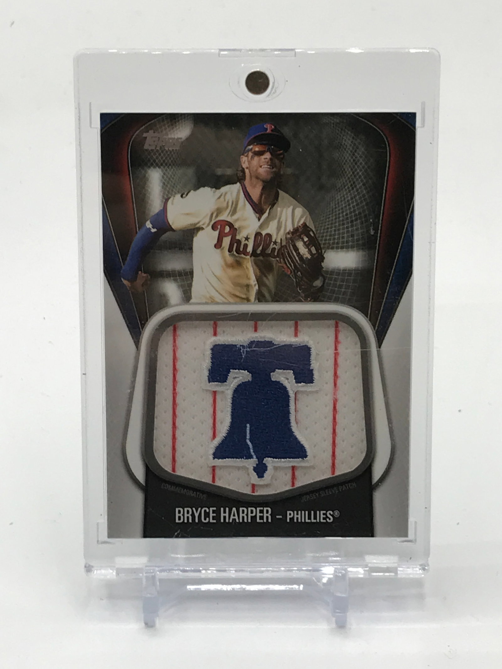 2020 TOPPS BRYCE HARPER JUMBO JERSEY SLEEVE PATCH TRADING CARD: Prices are in Canadian dollars