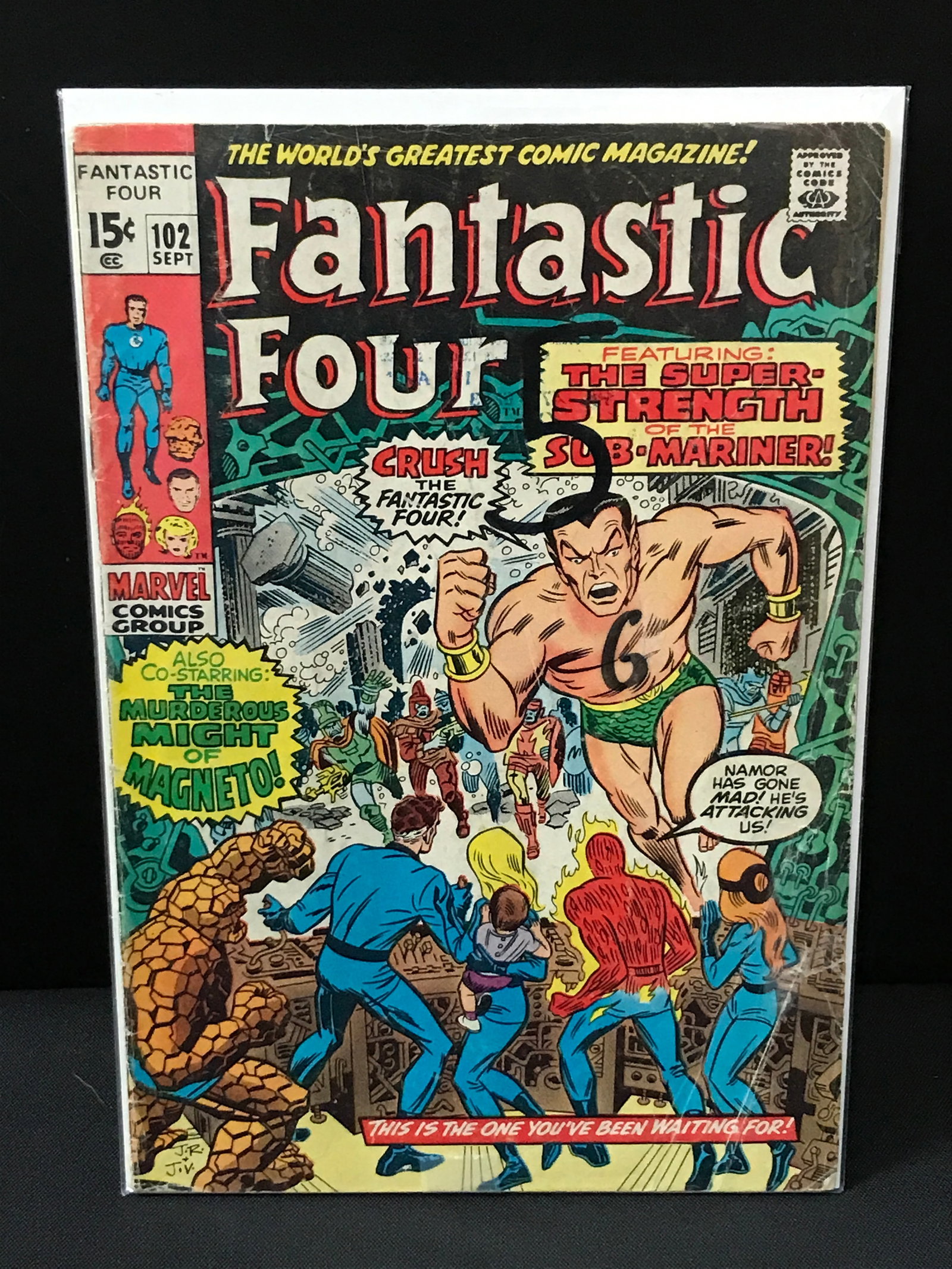 FANTASTIC FOUR #102 - MARVEL COMICS (1 of 1)