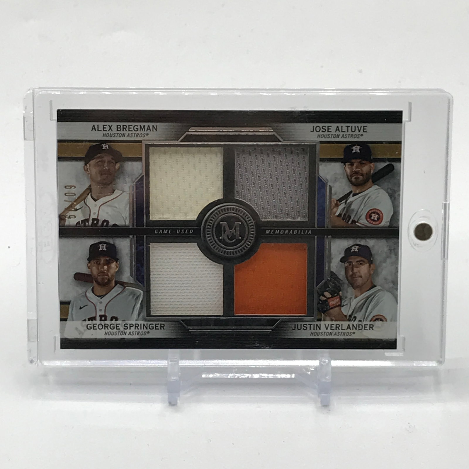 2020 TOPPS MUSEUM QUAD RELIC TRADING CARD 60/99: Prices are in Canadian dollars