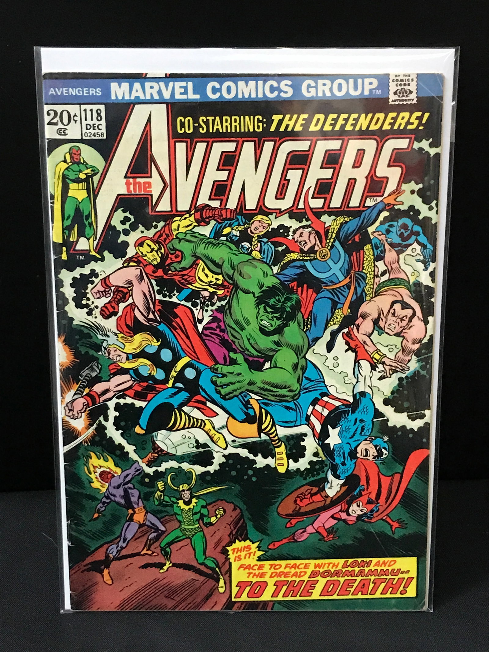 THE AVENGERS #118 - MARVEL COMICS: Prices are in Canadian dollars
