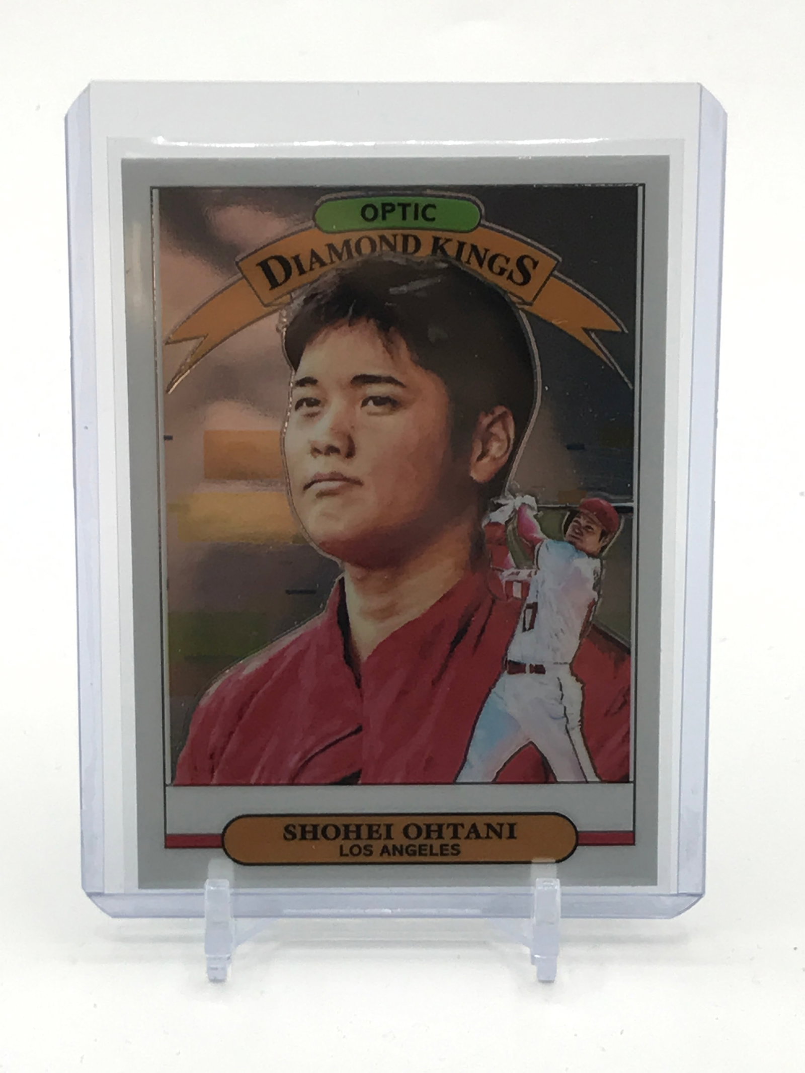 2019 PANINI DONRUSS OPTIC BASEBALL SHOHEI OHTANI DIAMOND KINGS REFRACTOR TRADING CARD: Prices are in Canadian dollars