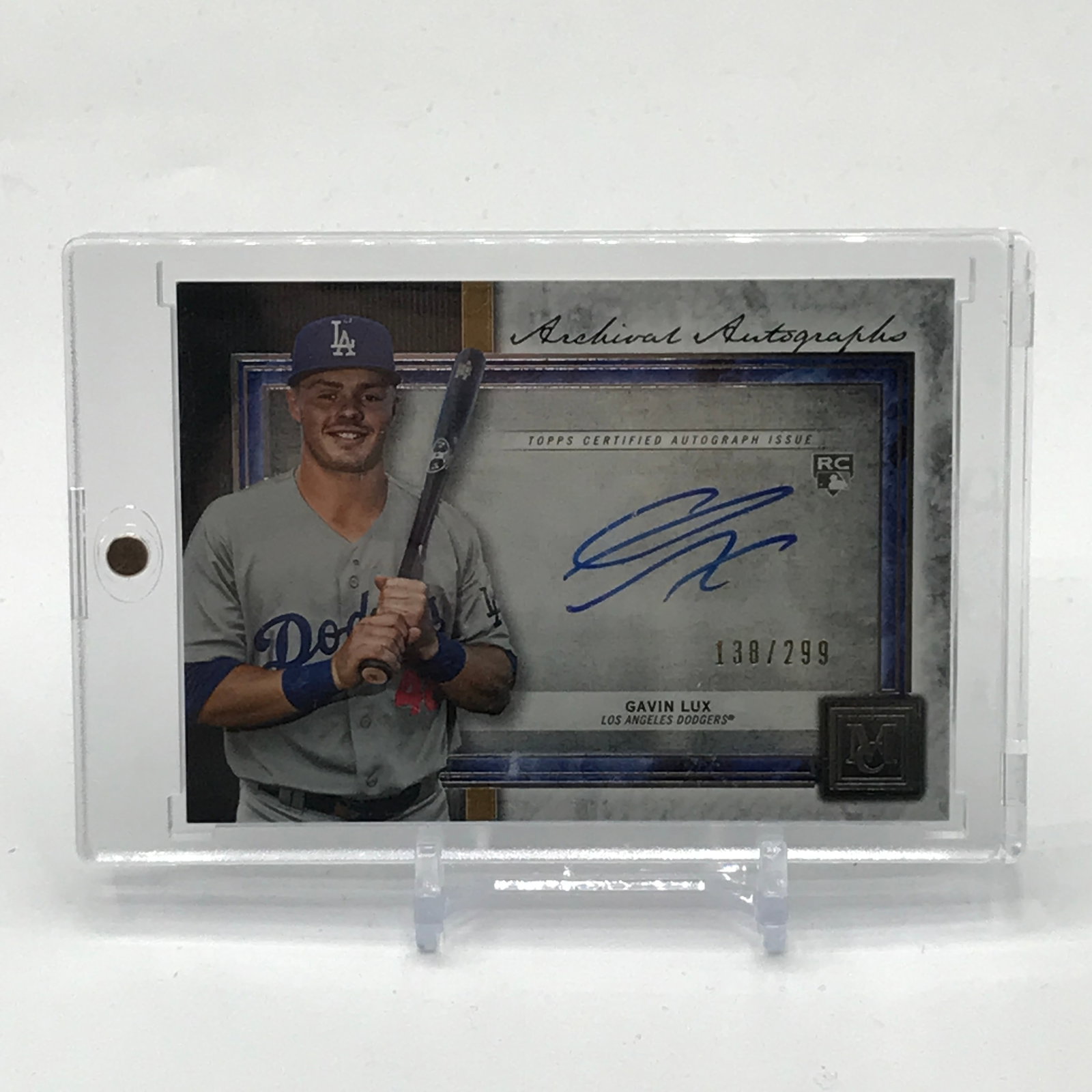 2020 TOPPS MUSEUM COLLECTION BASEBALL GAVIN LUX SIGNED ROOKIE TRADING CARD 138/299: Prices are in Canadian dollars