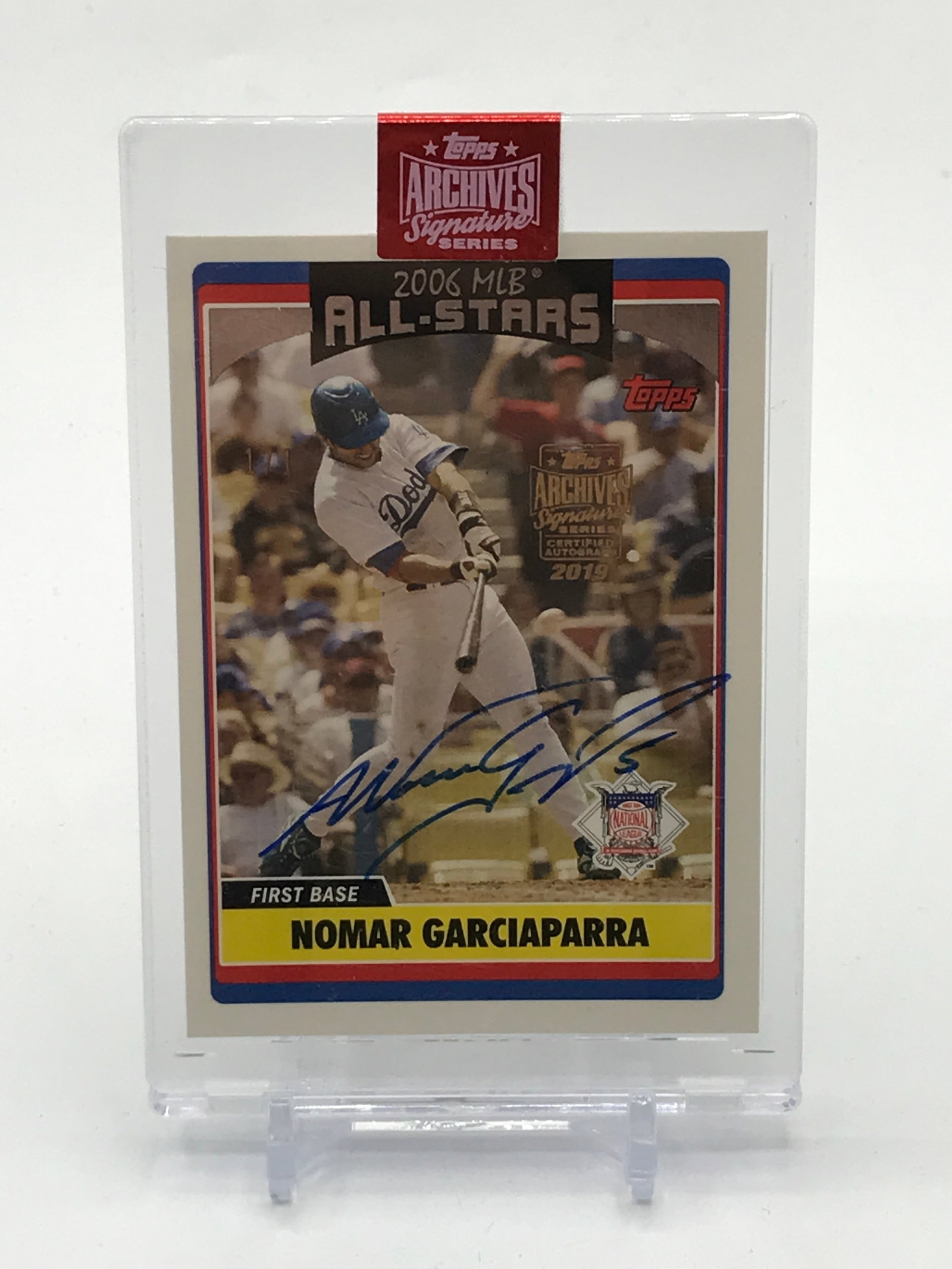 1 OF 1 2006 TOPPS ARCHIVE SIGNATURE SERIES NOMAR GARCIAPARRA SIGNED TRADING CARD: Prices are in Canadian dollars
