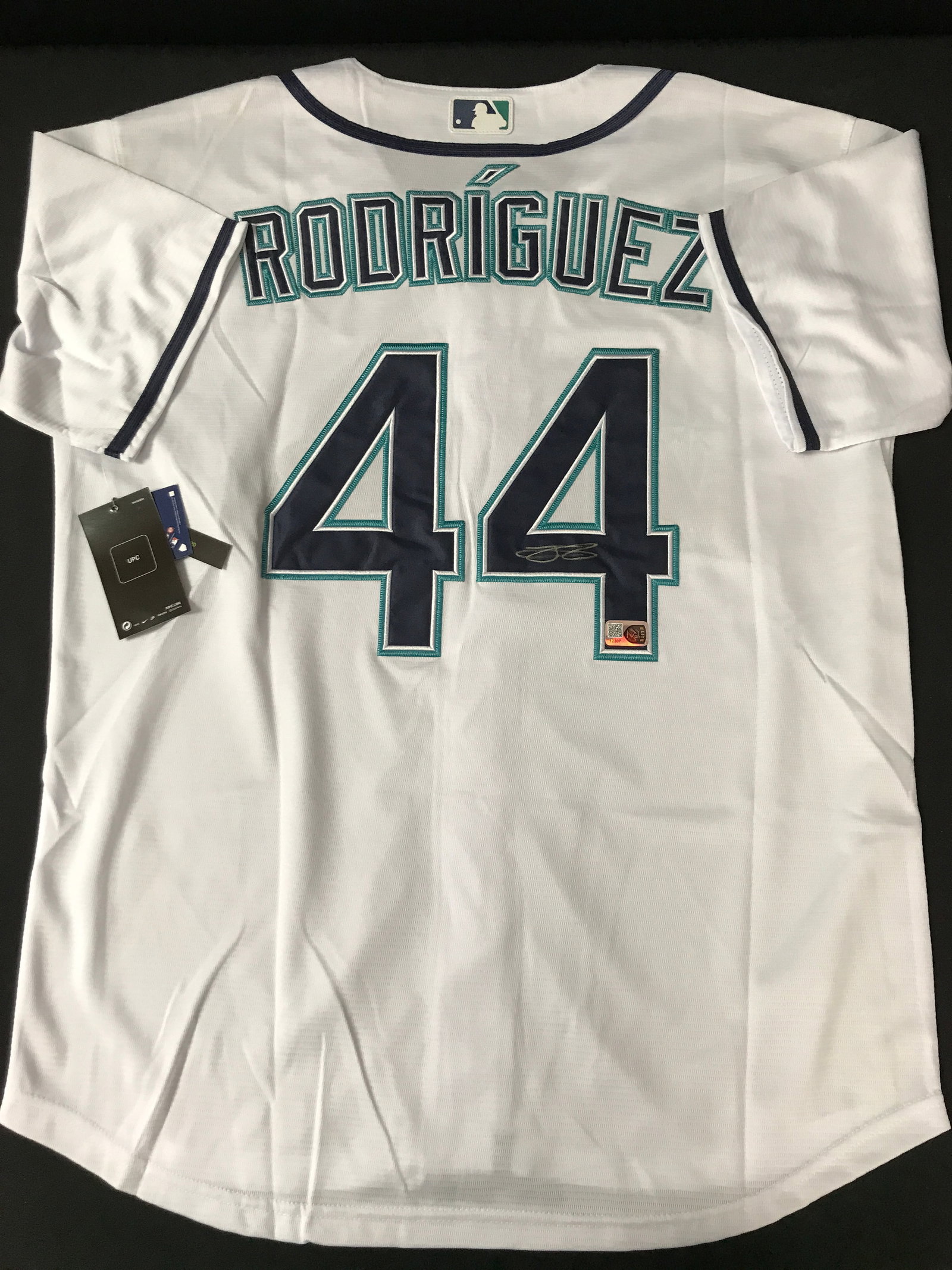 JULIO RODRIGUEZ SIGNED SEATTLE MARINERS CUSTOM JERSEY - ELITE SPORTS COA: Prices are in Canadian dollars