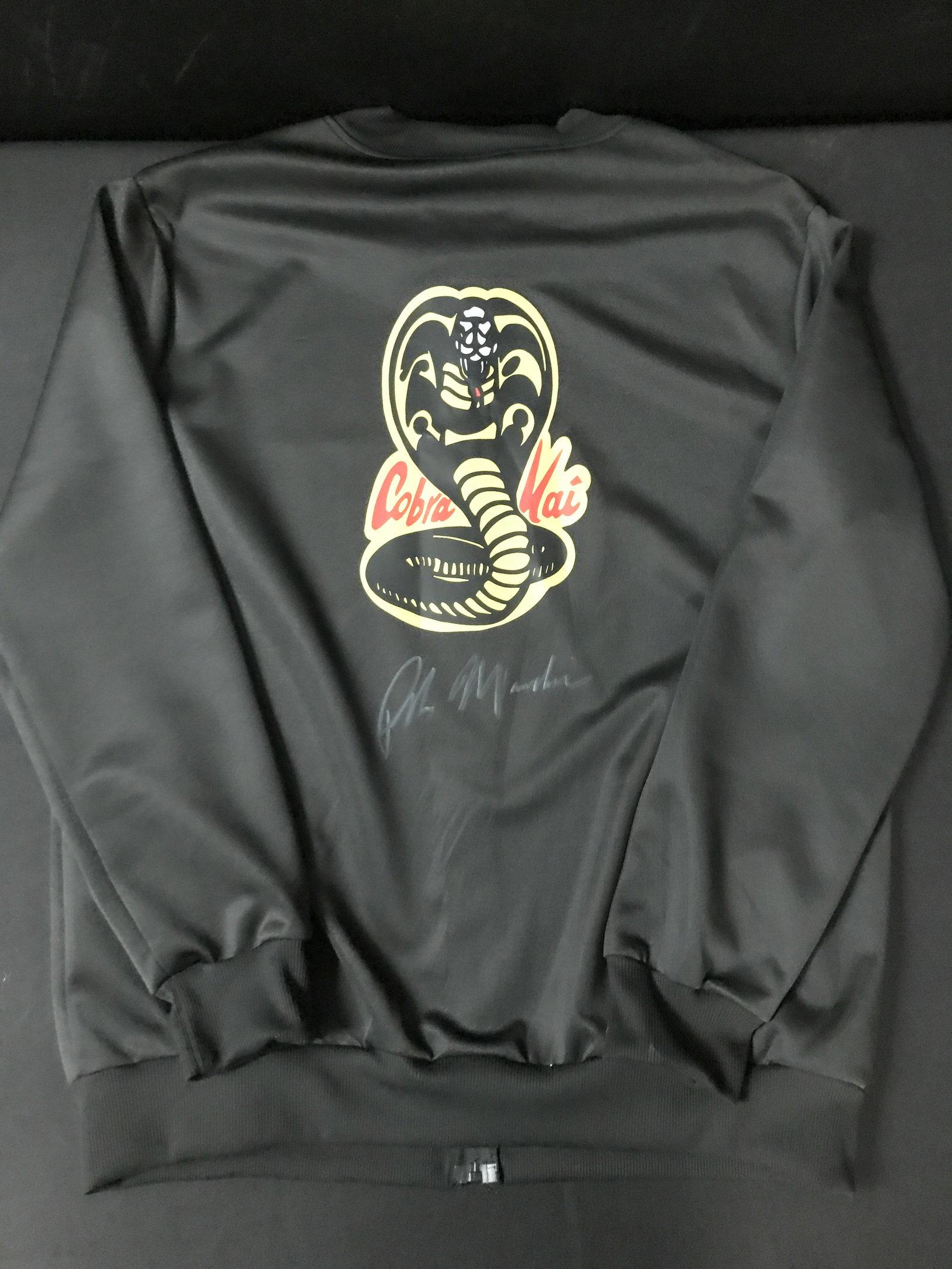 RALPH MACCHIO SIGNED COBRA KAI JACKET HOLLYWOOD COA: Prices are in Canadian dollars