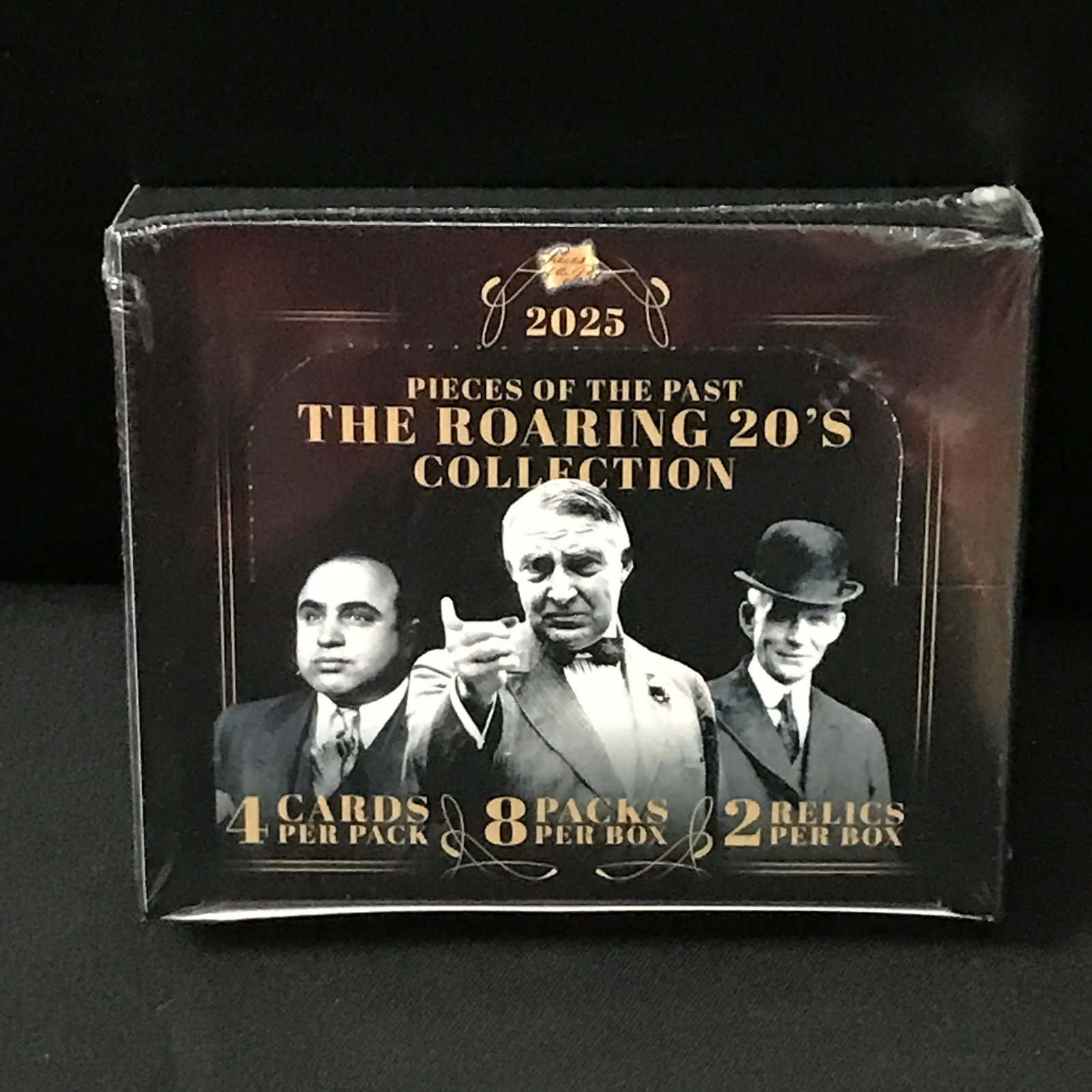 2025 KEEPSAKE PIECES OF THE PAST THE ROARING TWENTIES SEALED TRADING CARD BOX: Prices are in Canadian dollars