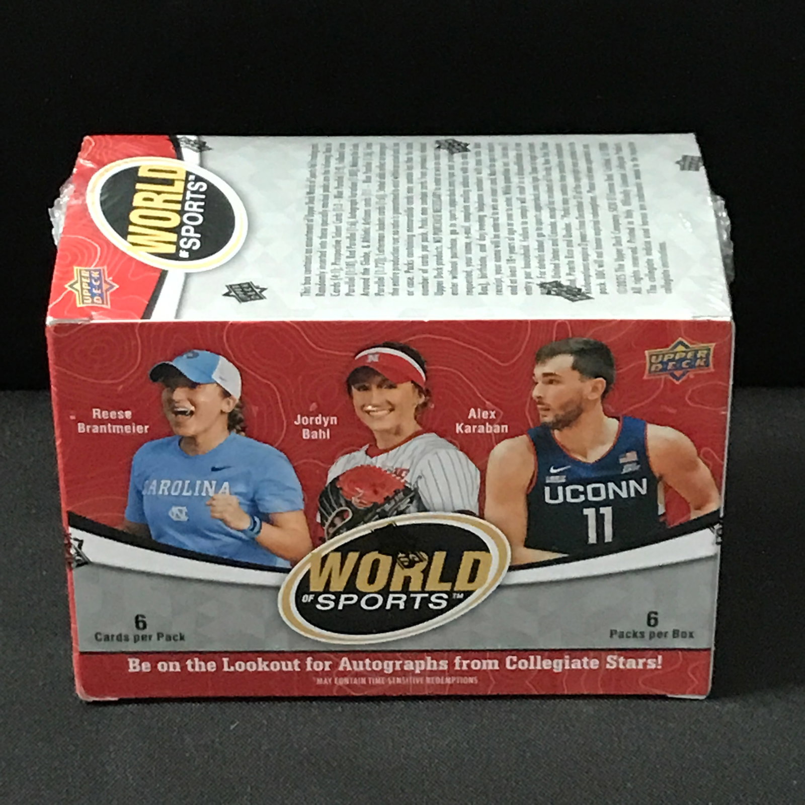 UPPER DECK WORLD OF SPORTS SEALED TRADING CARD BOX: Prices are in Canadian dollars