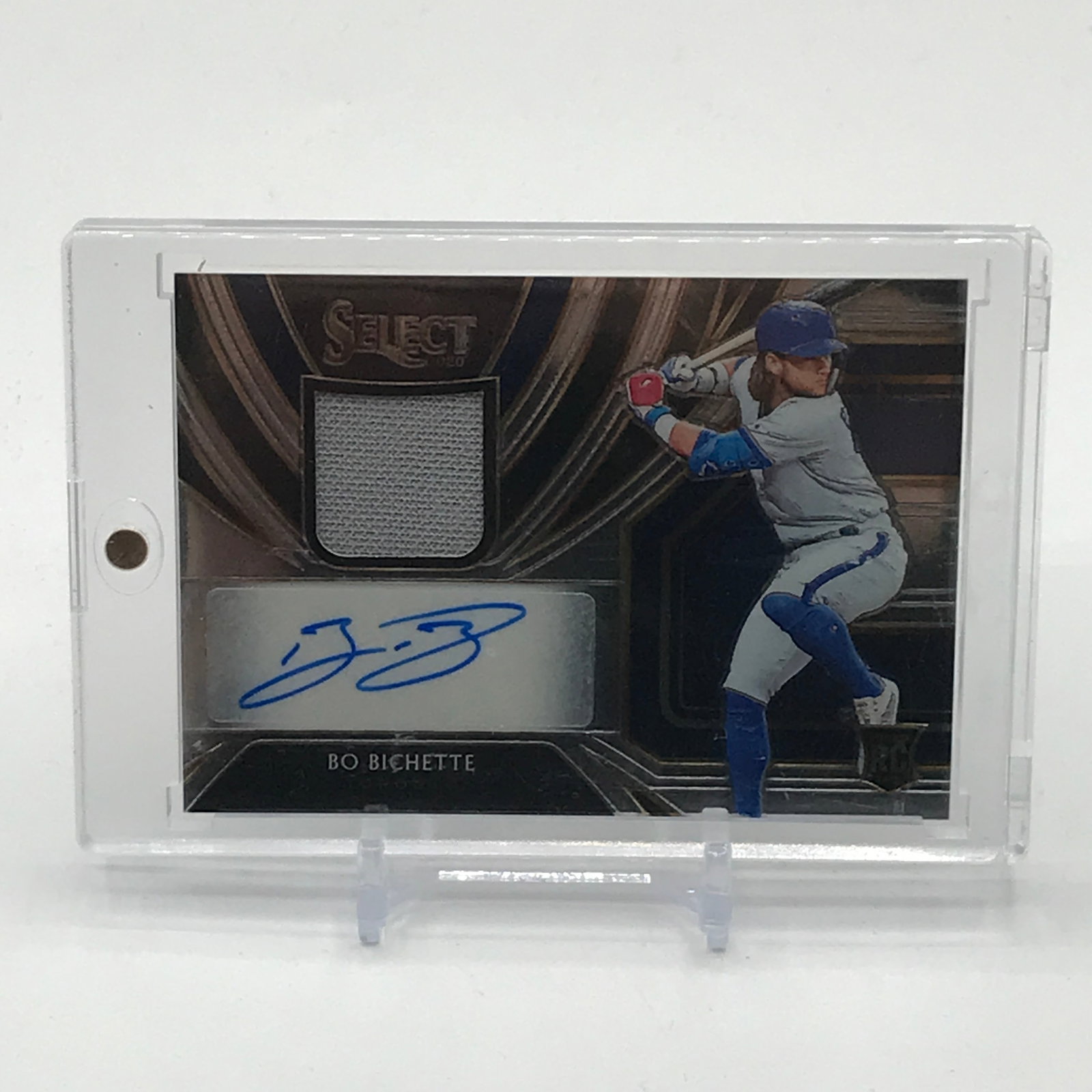 2020 PANINI SELECT BASEBALL BO BICHETTE SIGNED PATCH ROOKIE TRADING CARD 091/209: Prices are in Canadian dollars