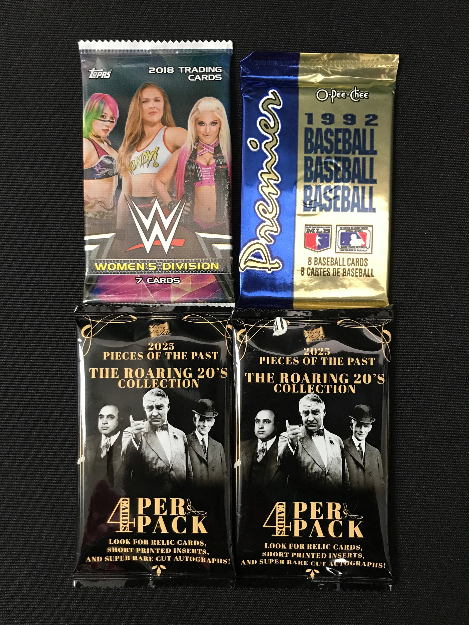 LOT OF 4 MIXED BOOSTER PACKS: Prices are in Canadian dollars