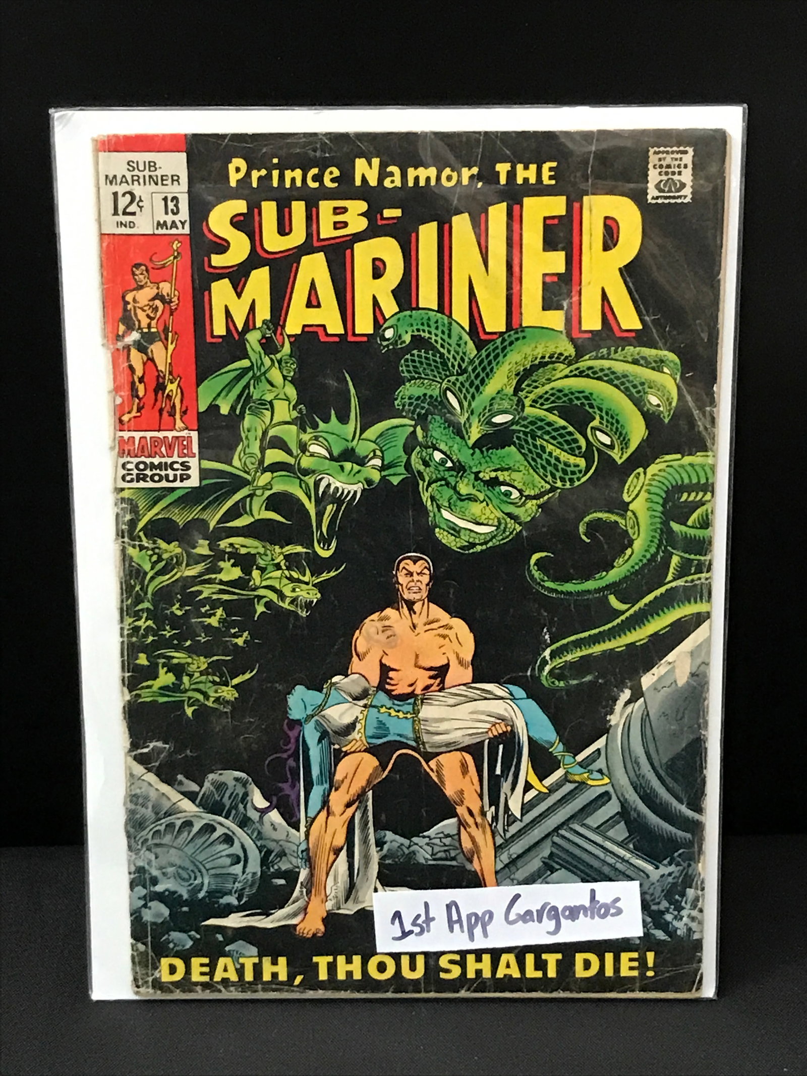 SUB MARINER #13 1ST APP GARGANTOS - MARVEL COMICS: Prices are in Canadian dollars