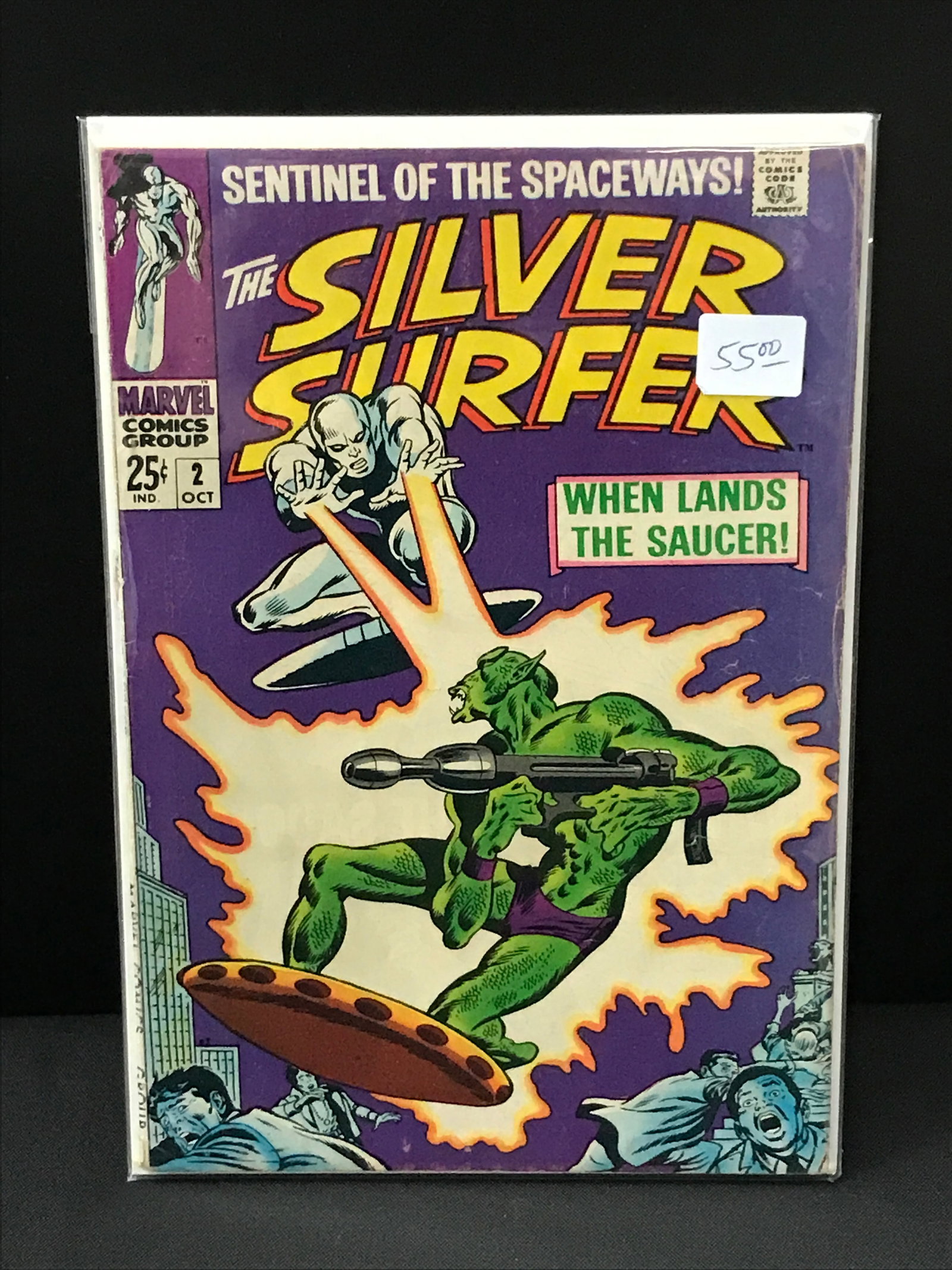 THE SILVER SURFER #2 - MARVEL COMICS: Prices are in Canadian dollars