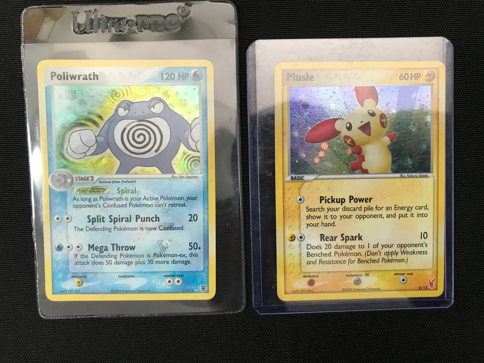LOT OF 2 POKEMON TCG TRADING CARDS IN INDIVIDUAL SLEEVES: Prices are in Canadian dollars