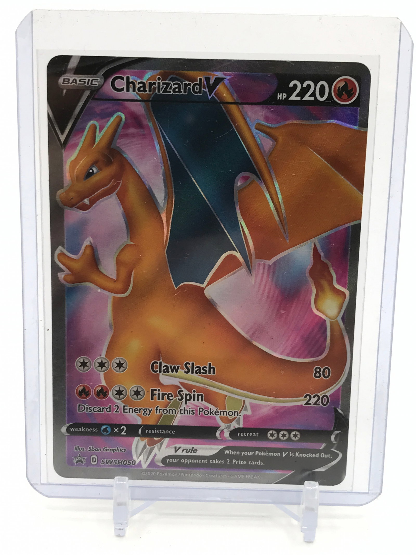 POKEMON TCG CHARIZARD V TRADING CARD SWSH050: Prices are in Canadian dollars