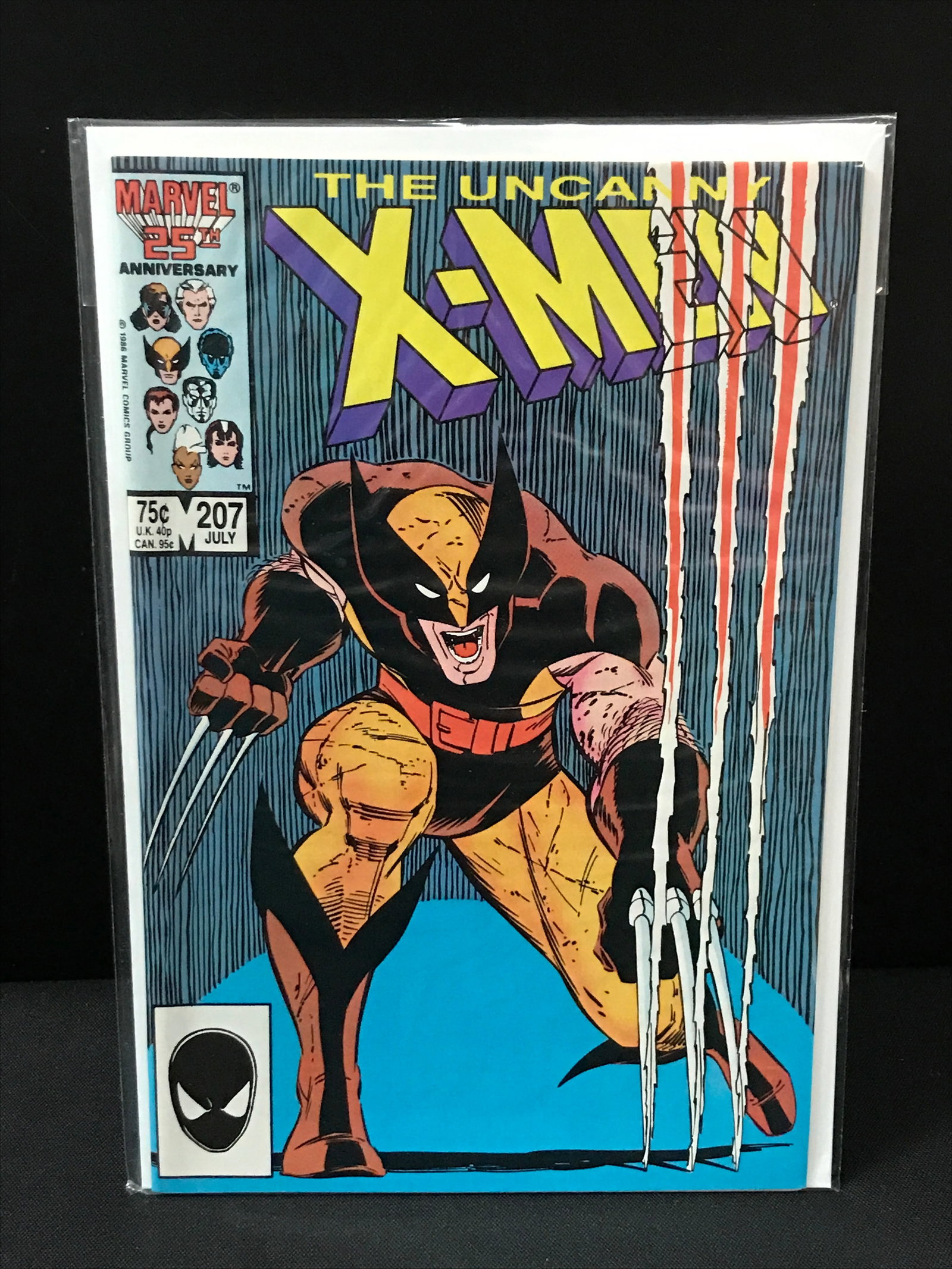 THE UNCANNY X-MEN #207 - MARVEL COMICS: Prices are in Canadian dollars