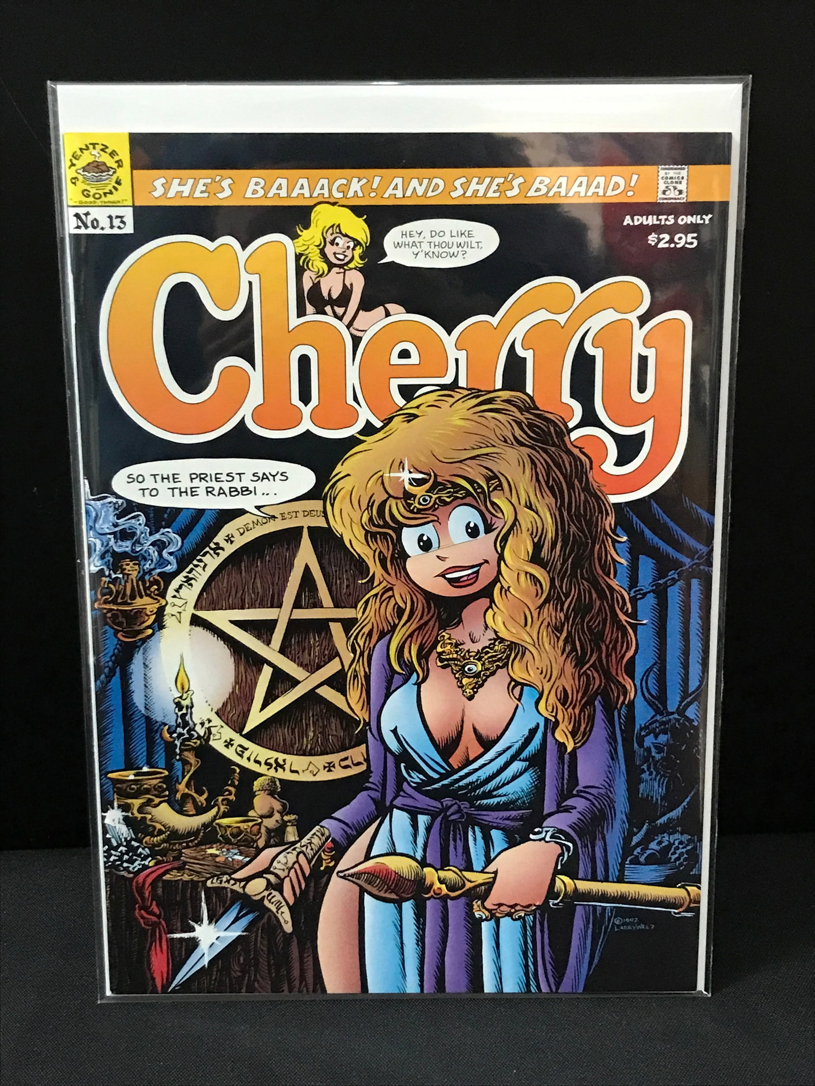 CHERRY #13 - YENTZER & GONIF: Prices are in Canadian dollars