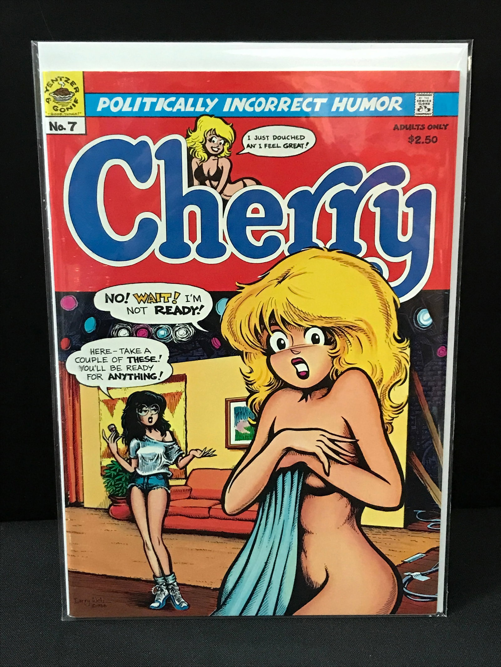 CHERRY #7 - YENTZER & GONIF: Prices are in Canadian dollars