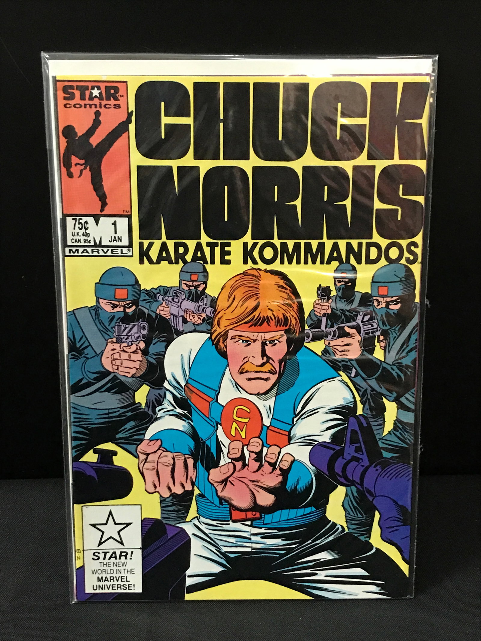 CHUCK NORRIS #1 - STAR COMICS: Prices are in Canadian dollars