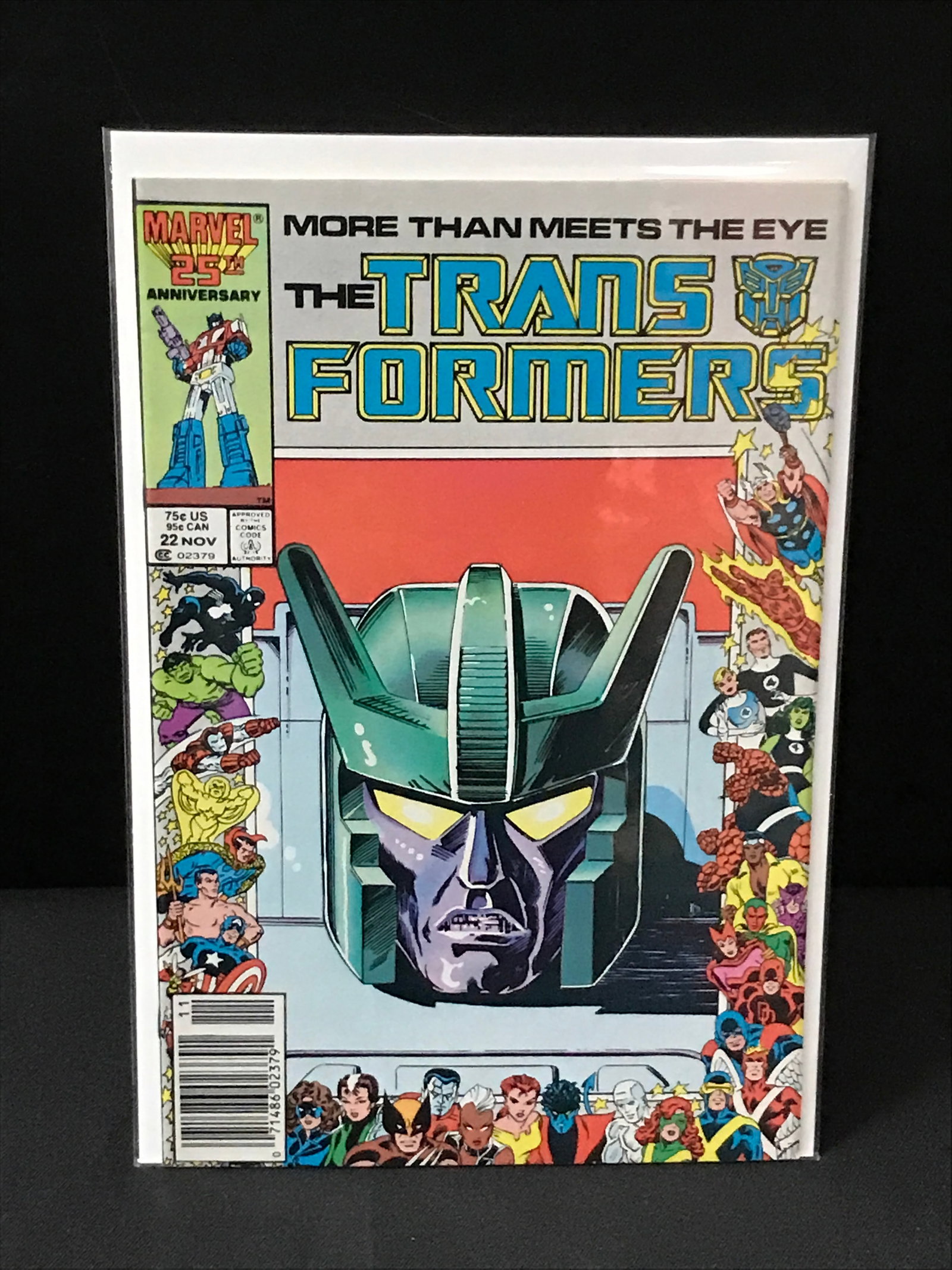 TRANSFORMERS #22 - MARVEL COMICS: Prices are in Canadian dollars