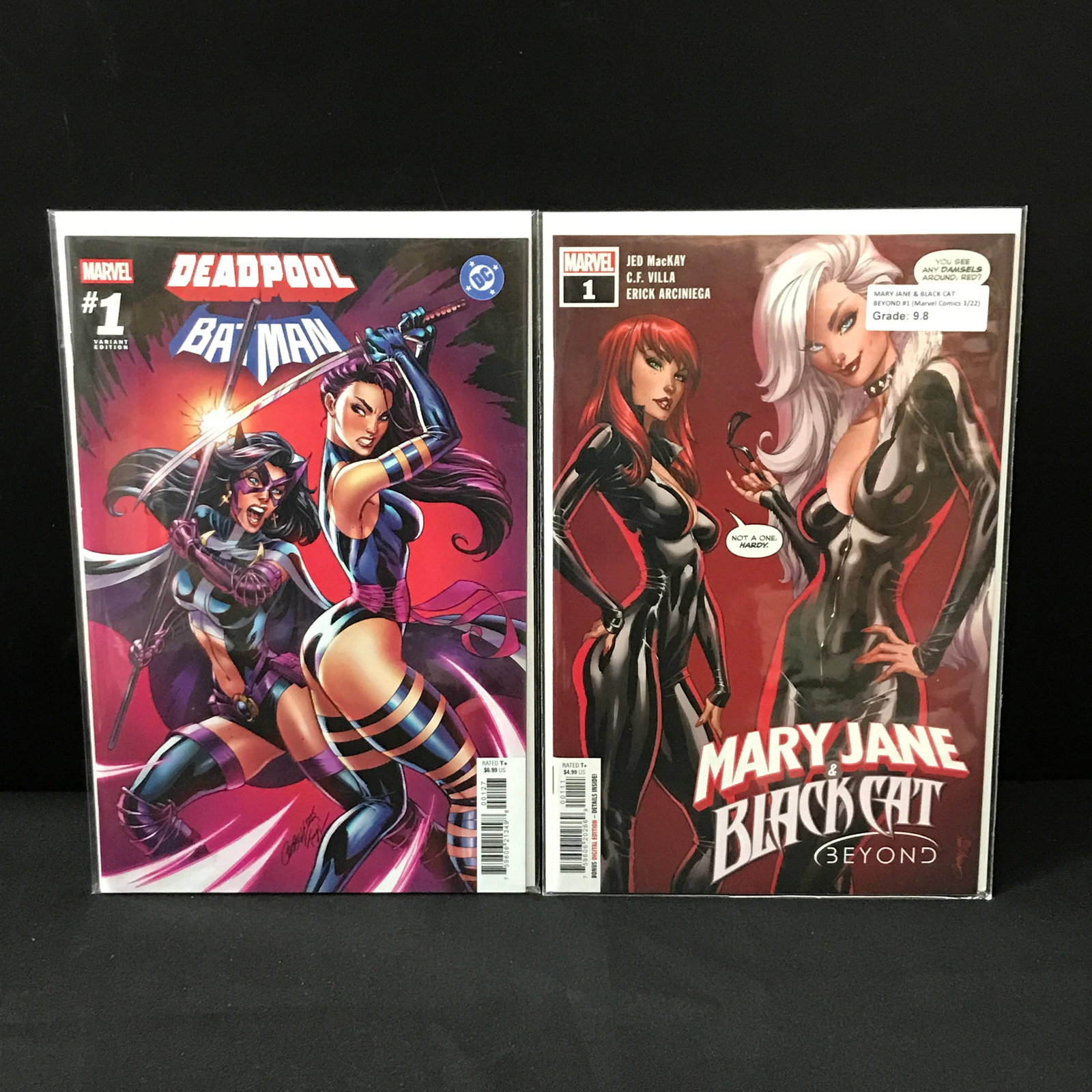 LOT OF 2 X #1 COMICS DEADPOOL BATMAN & MARY JANE & BLACKCAT BEYOND - MARVEL COMICS (1 of 1)