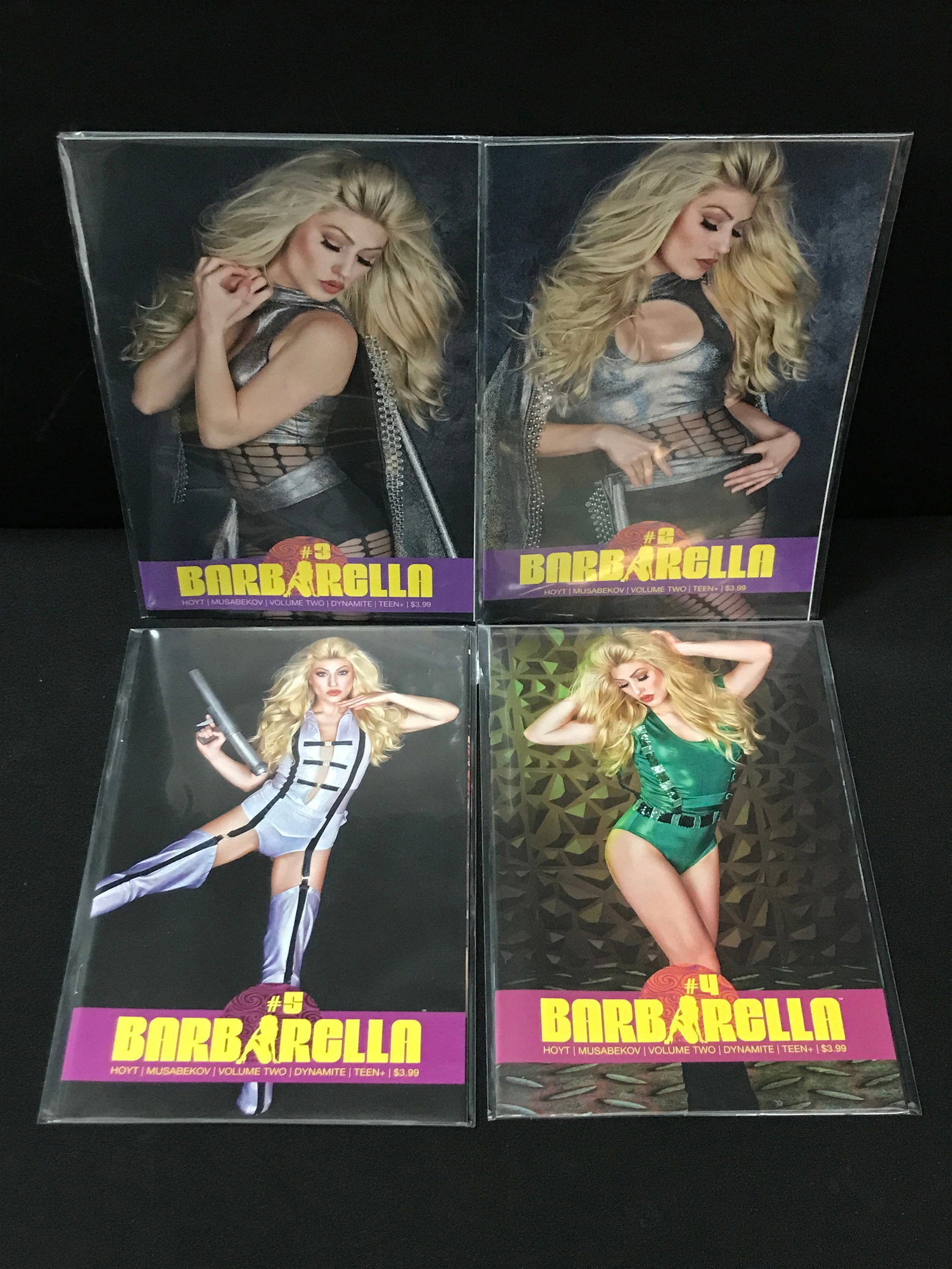 LOT OF 4 BARBARELLA COMICS #2-5: Prices are in Canadian dollars