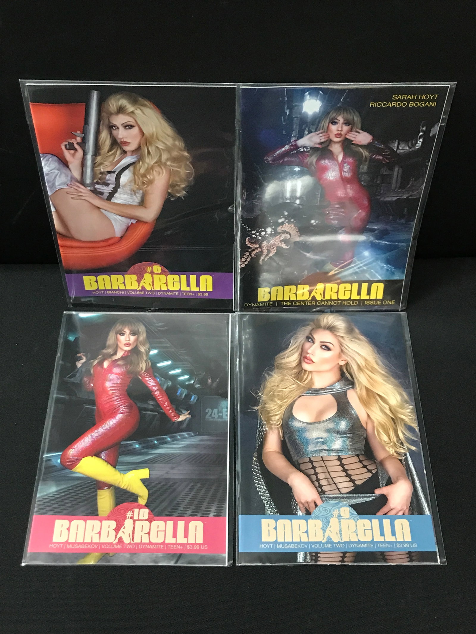 LOT OF 4 BARBARELLA COMICS: Prices are in Canadian dollars