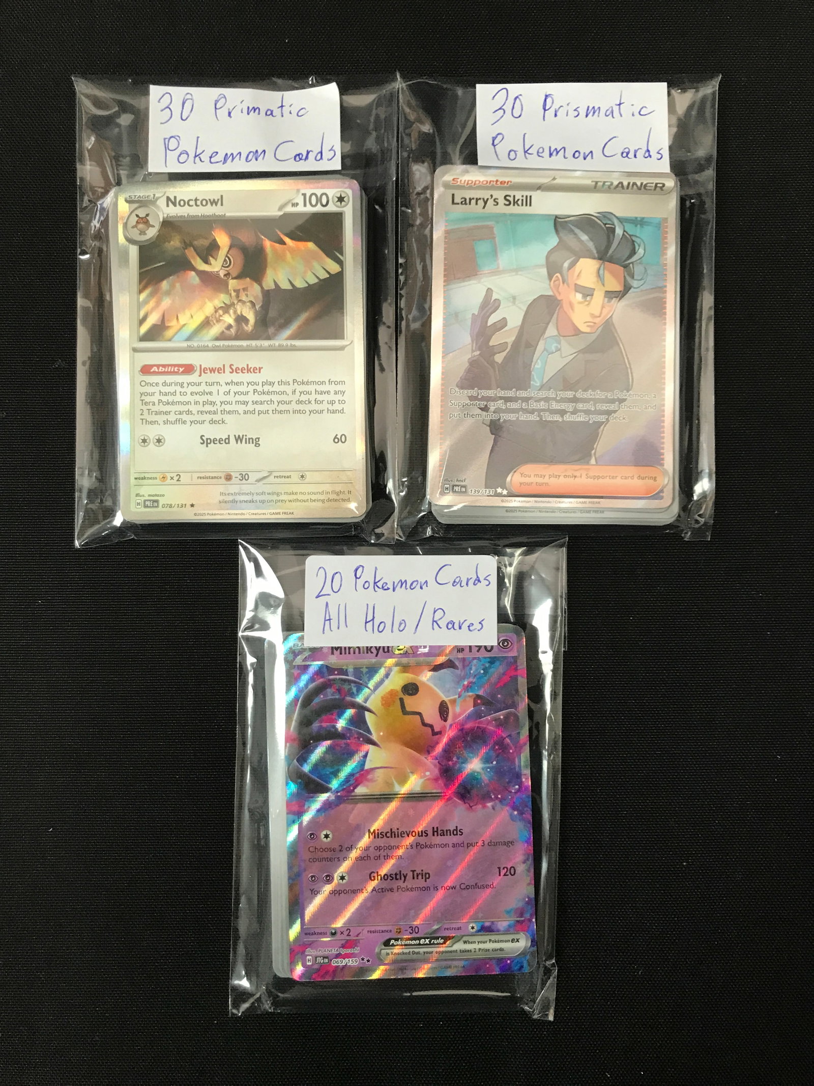 LOT OF 80 POKEMON TCG TRADING CARDS - INCLUDING 60 PRISMATIC: Prices are in Canadian dollars