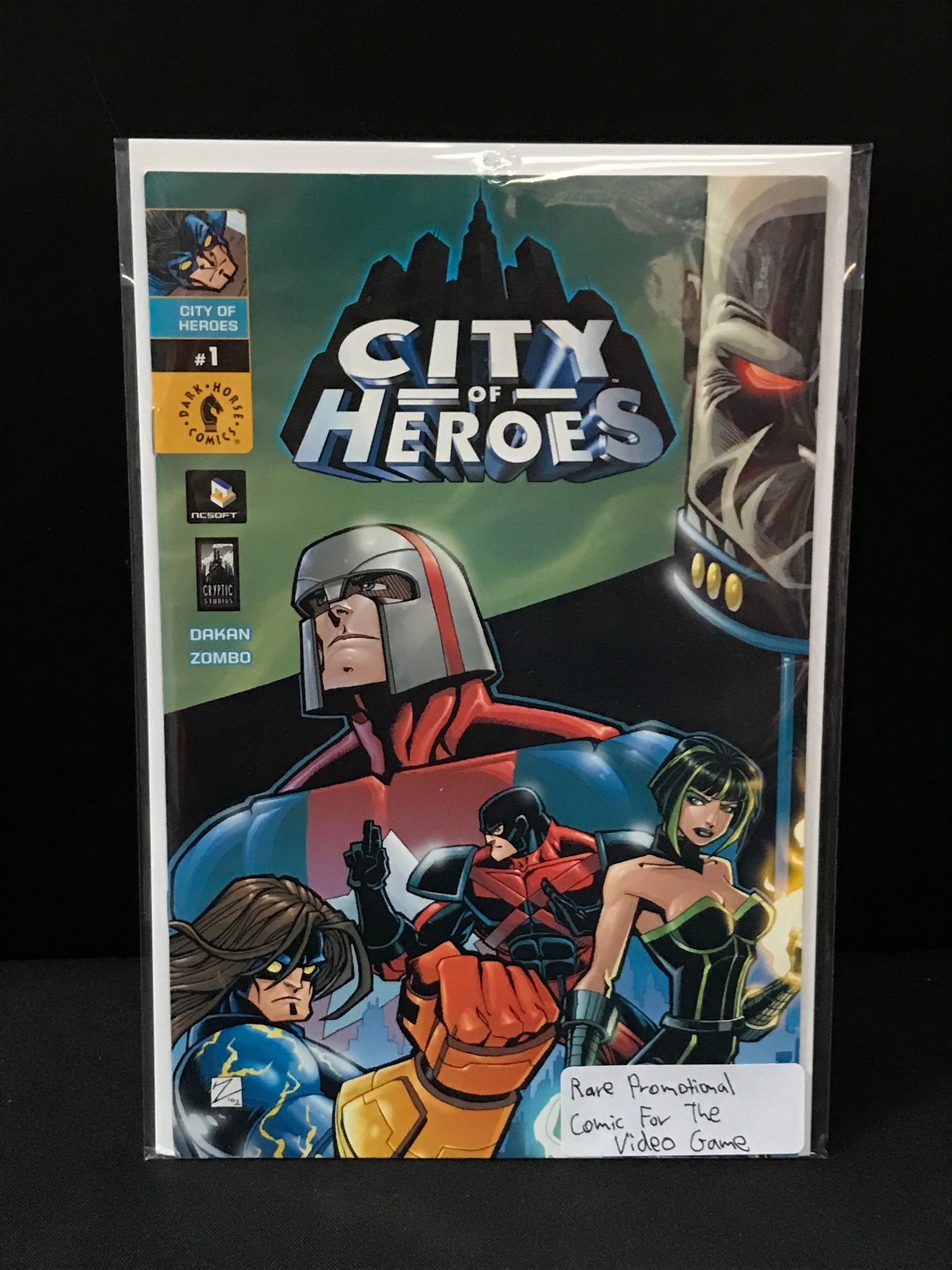 CITY OF HEROES #1 RARE PROMOTIONAL COMIC FOR THE VIDEO GAME - DARK HORSE COMICS (1 of 1)