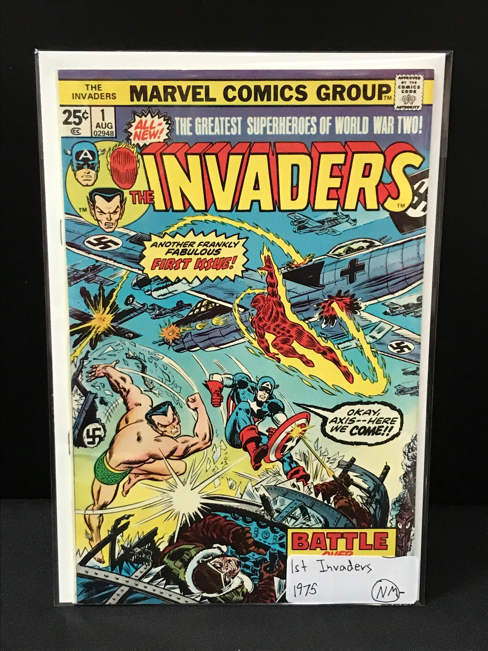 INVADERS #1 (1975) 1ST INVADERS - MARVEL COMICS: Prices are in Canadian Dollars