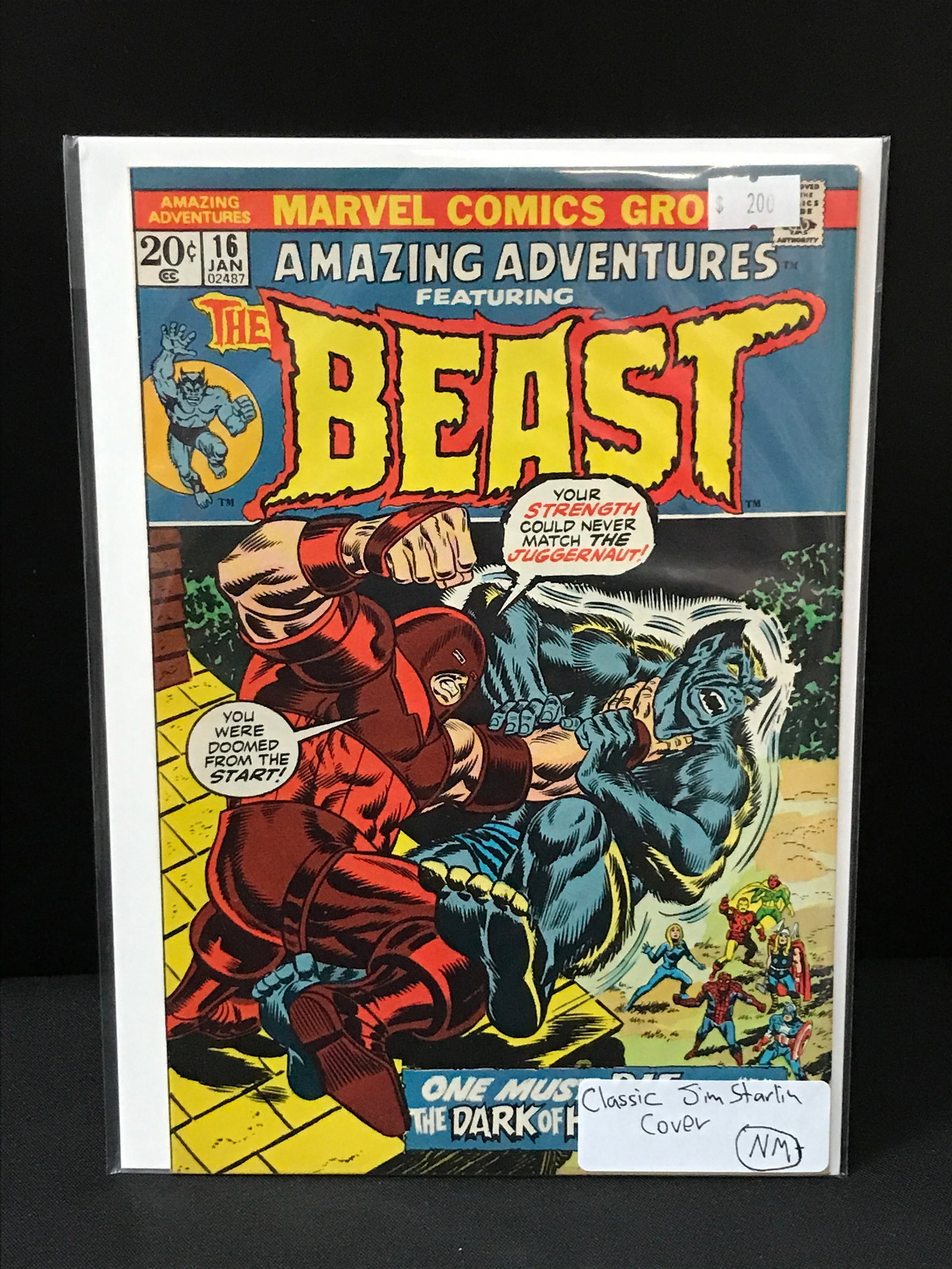 AMAZING ADVENTURES FEATURING THE BEAST #16 - MARVEL COMICS: Prices are in Canadian Dollars