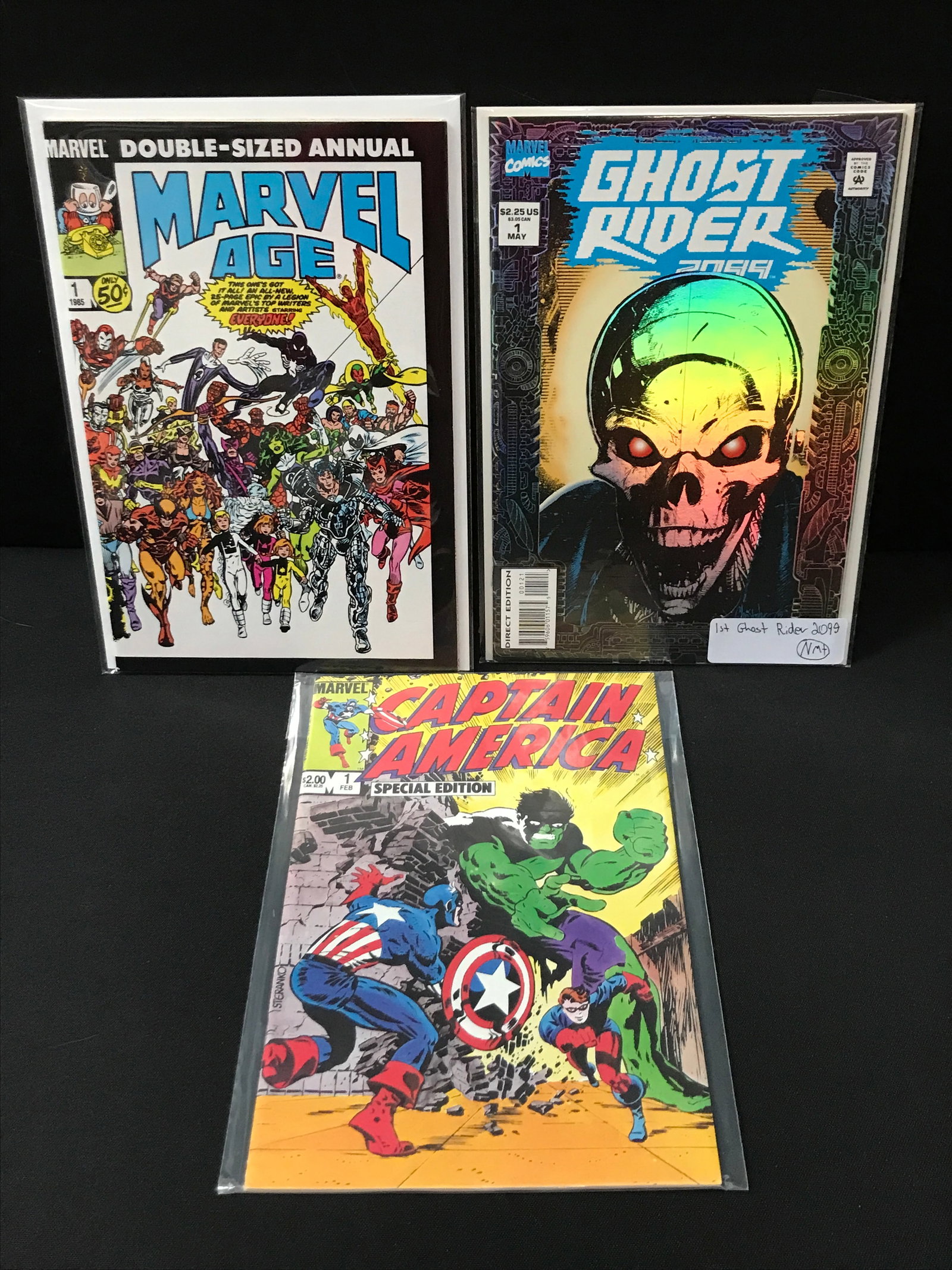 LOT OF 3 MARVEL #1 COMICS: Prices are in Canadian Dollars