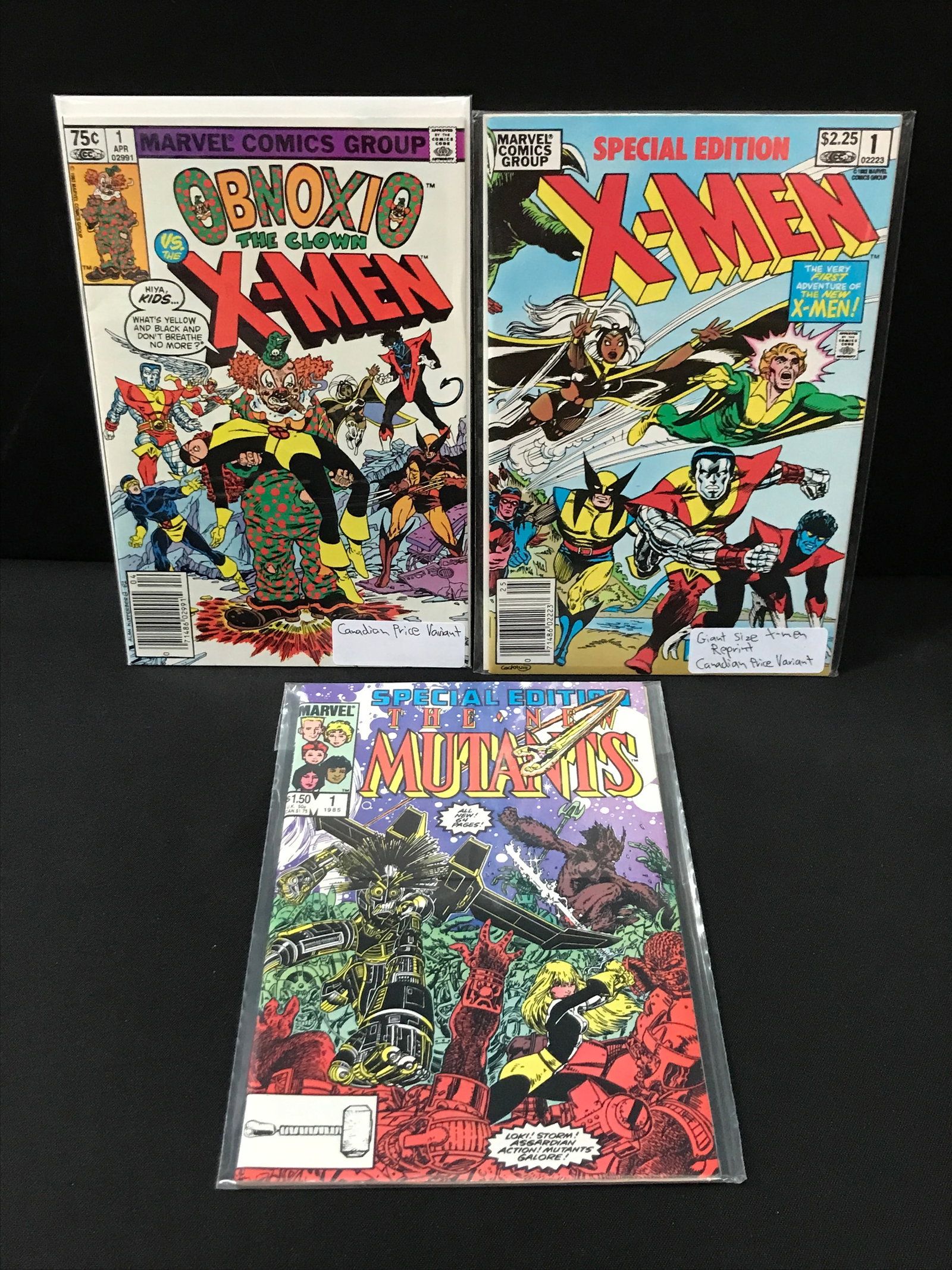 LOT OF 3 #1 MARVEL COMICS (1 of 1)